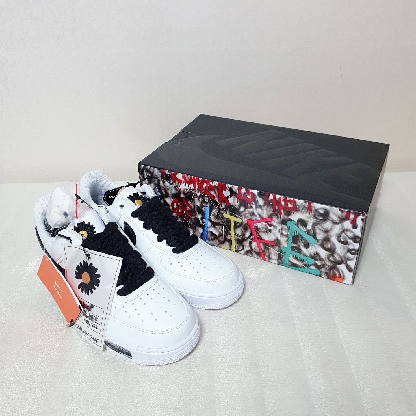Nike x Peaceminusone Air Force 1 Low Para-Noise 2.0 착용 스타일 - 2