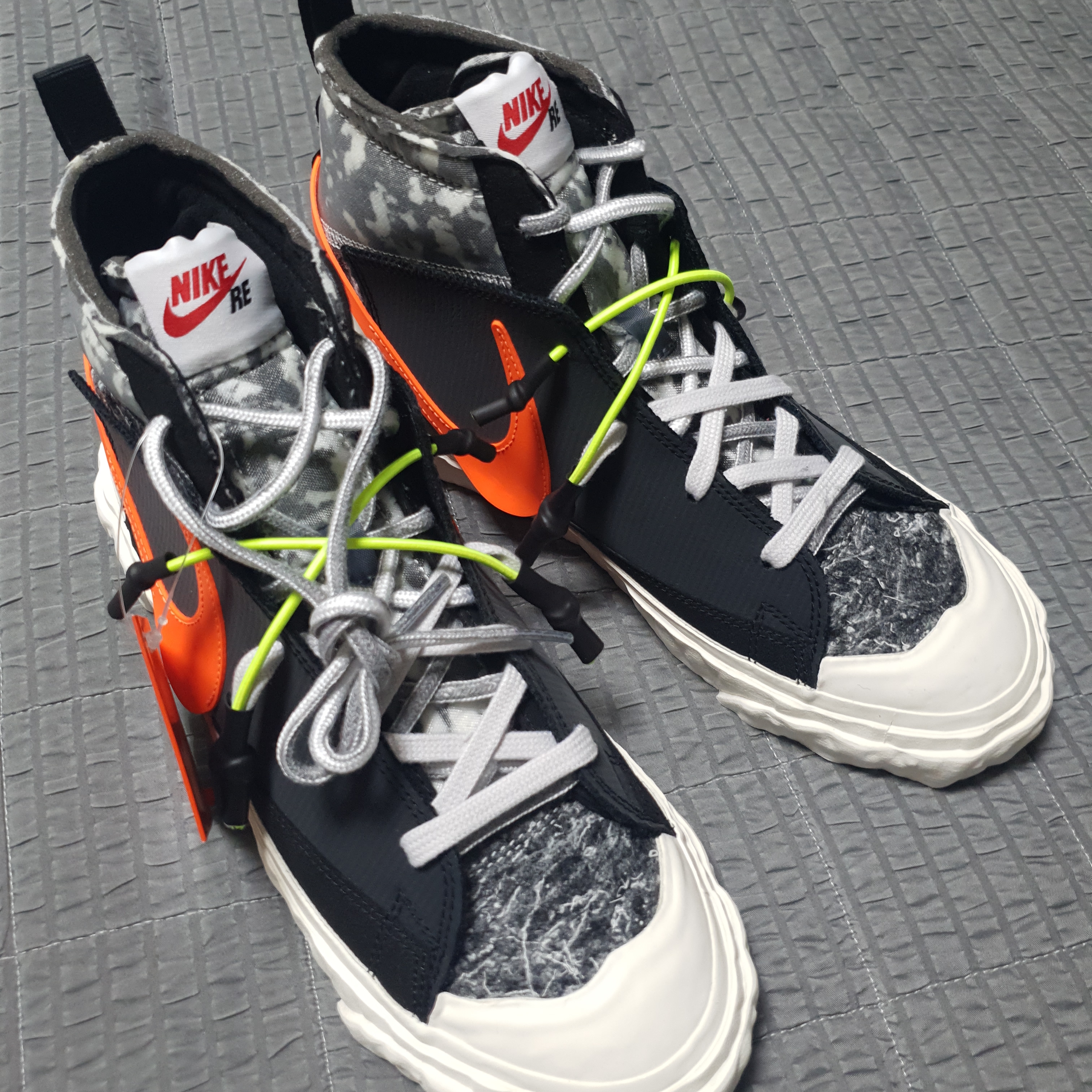 Nike x Readymade Blazer Mid Black 착용 스타일