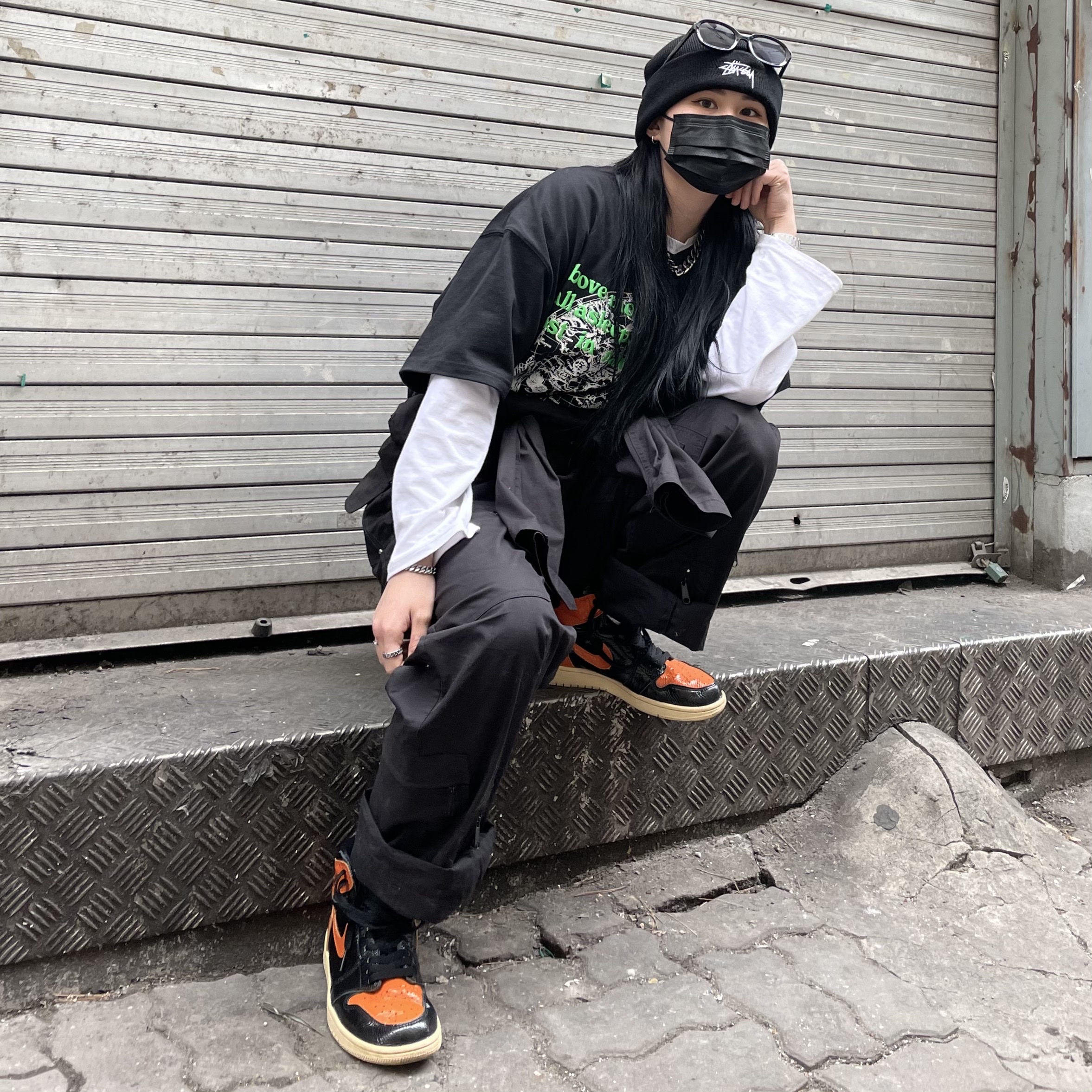 Jordan 1 Retro High Shattered Backboard 3.0 착용 스타일 - 3