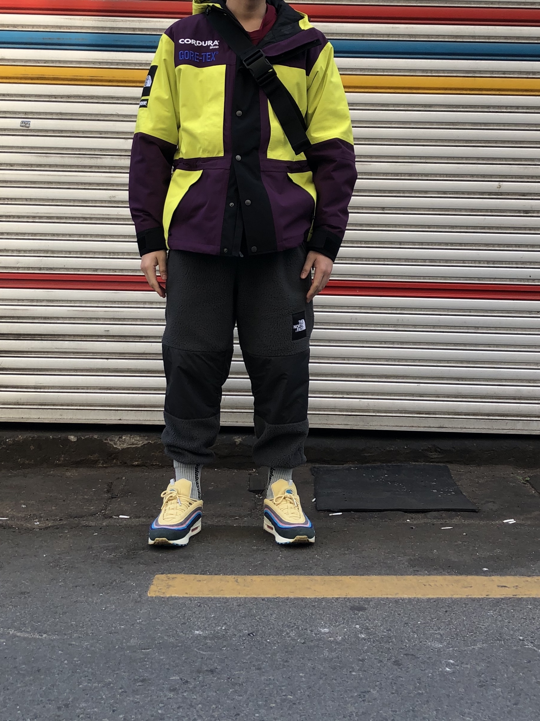 Nike x Sean Wotherspoon Air Max 1/97, Supreme x The North Face Expedition Jacket Sulphur - 18FW 착용 스타일