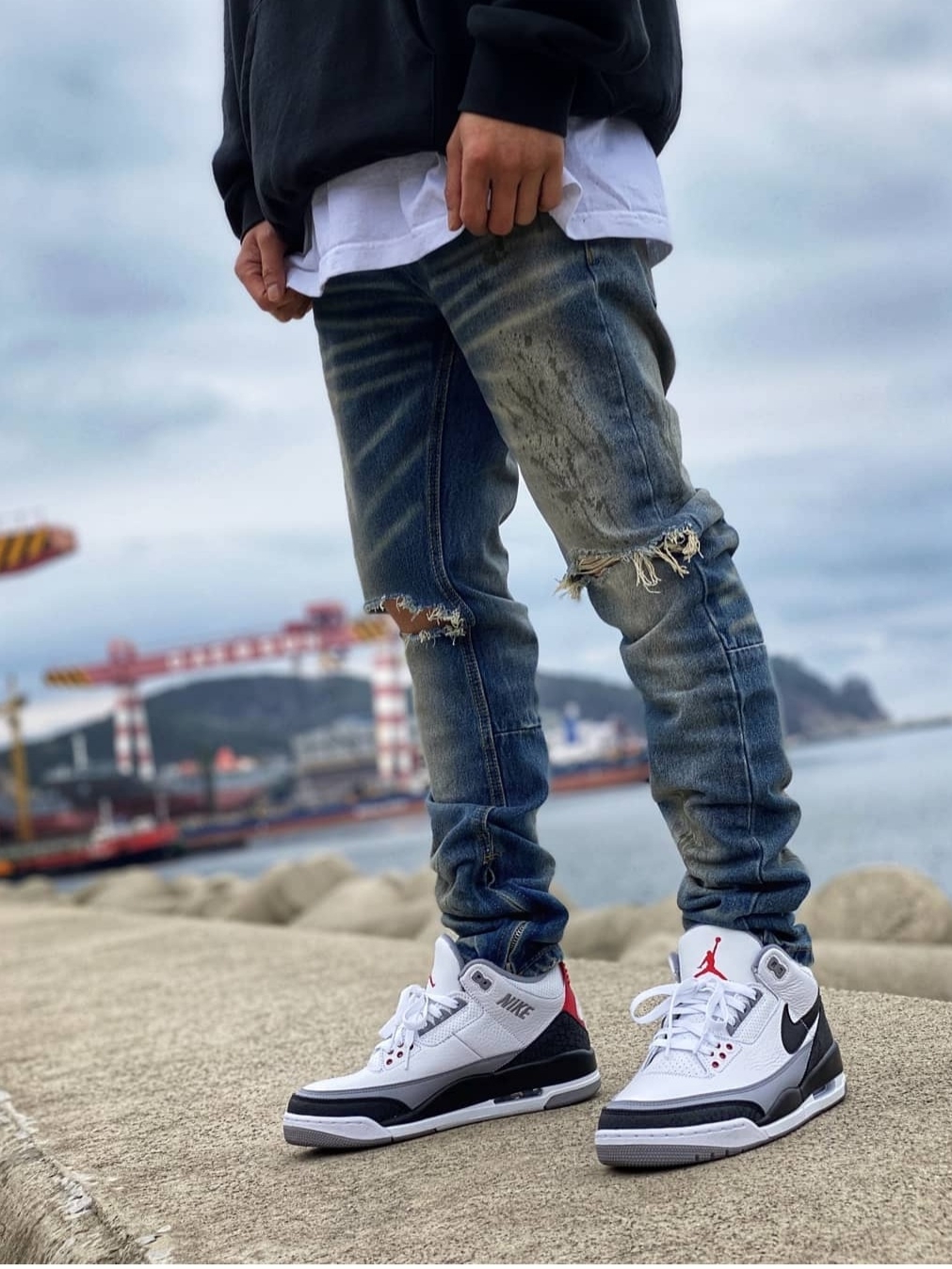 Jordan 3 Retro Tinker Hatfield 착용 스타일 - 2
