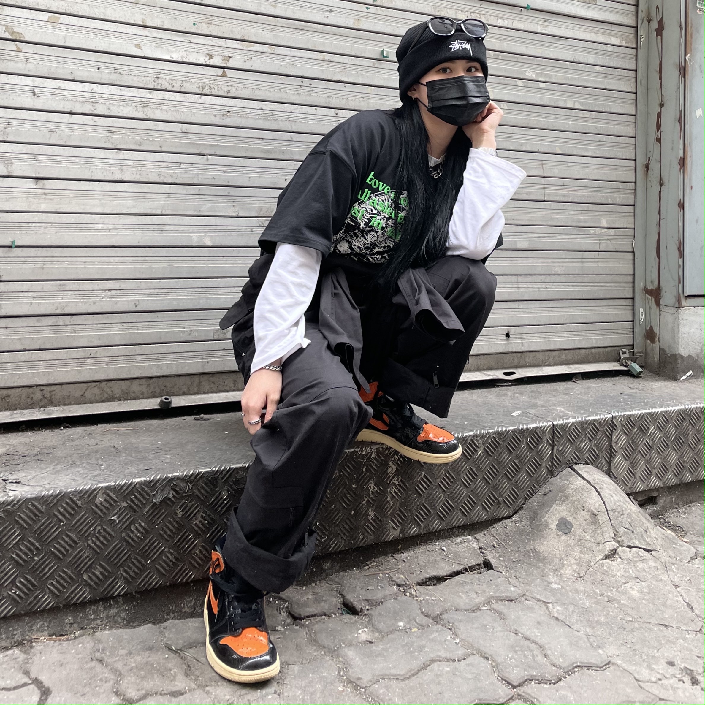 Jordan 1 Retro High Shattered Backboard 3.0 착용 스타일 - 4