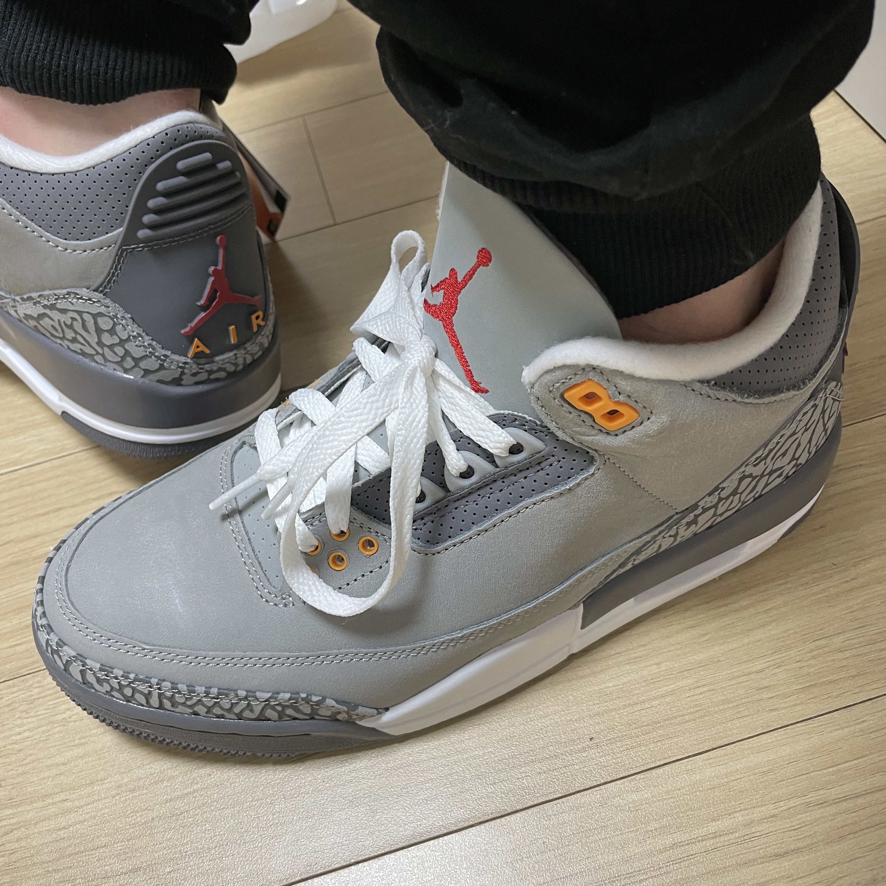 Jordan 3 Retro Cool Grey 착용 스타일 - 3