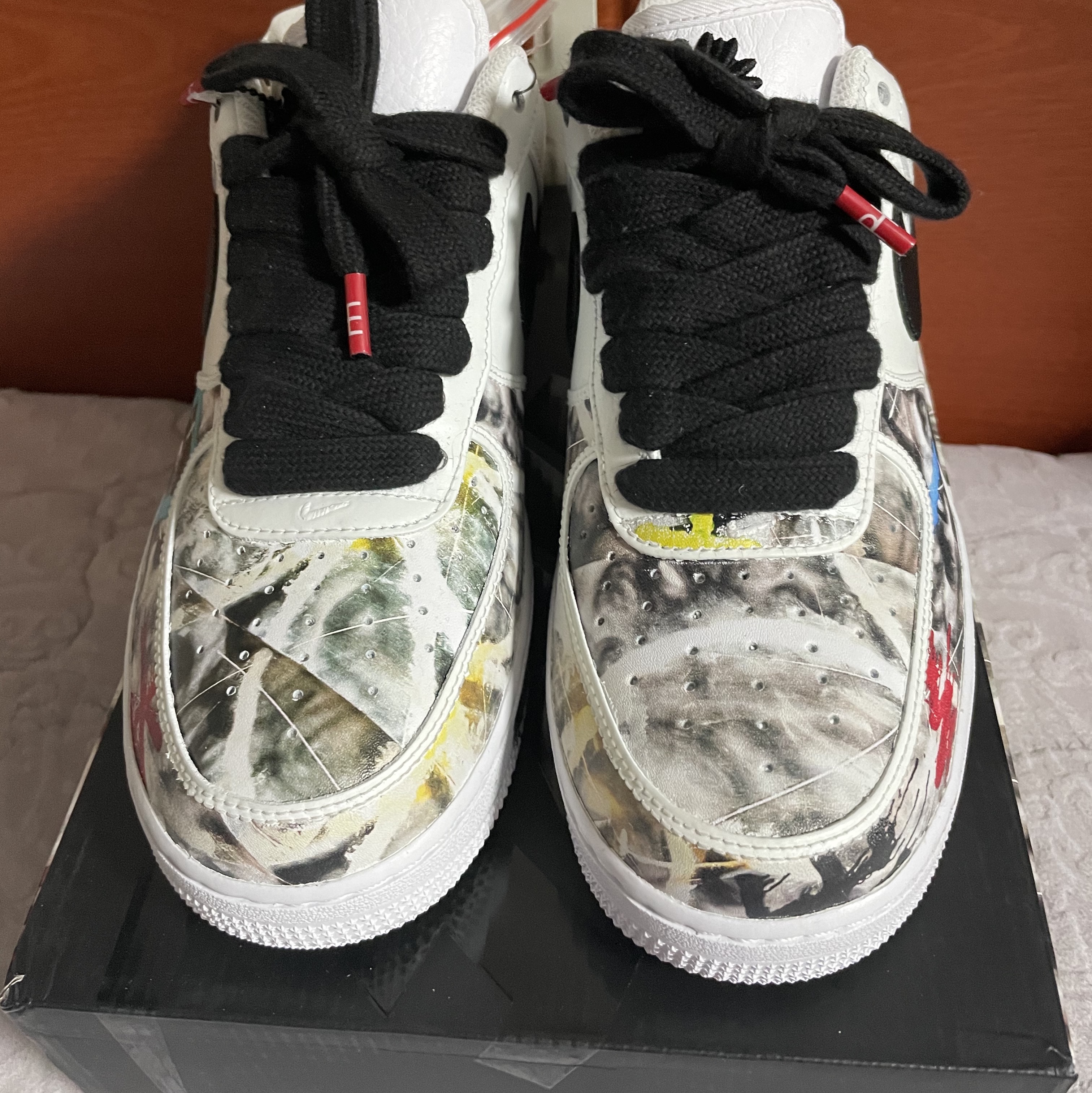 Nike x Peaceminusone Air Force 1 Low Para-Noise 2.0 착용 스타일 - 1