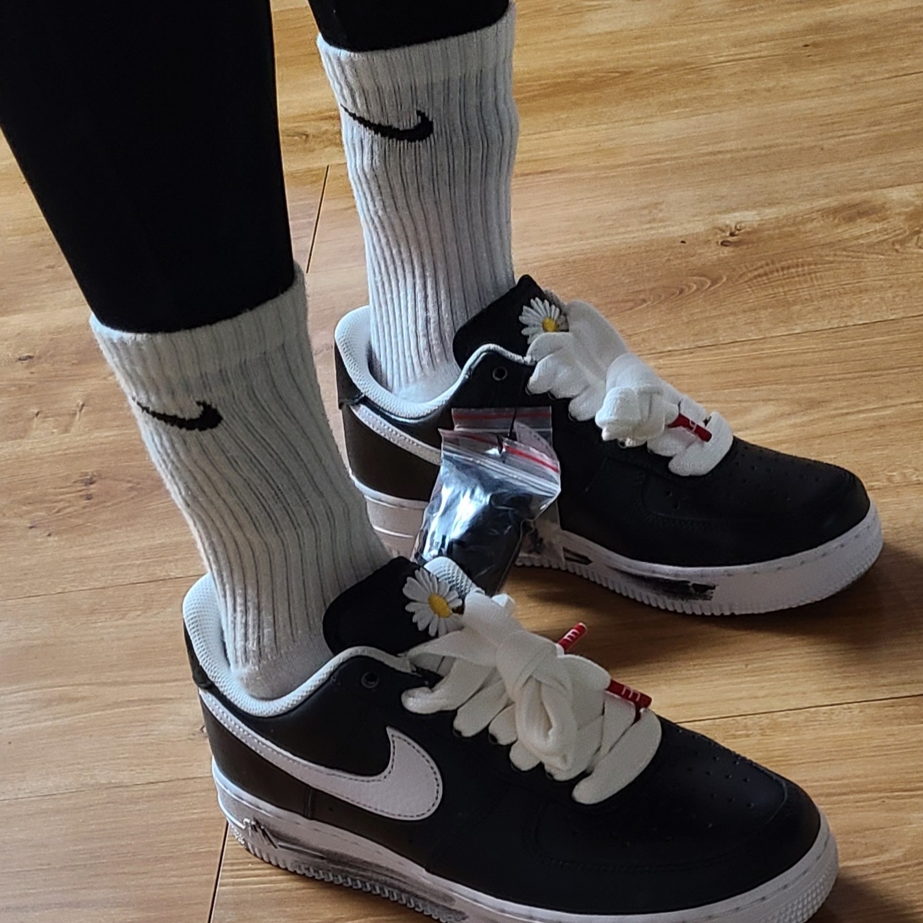 Nike x Peaceminusone Air Force 1 Low Para-Noise 착용 스타일 - 2