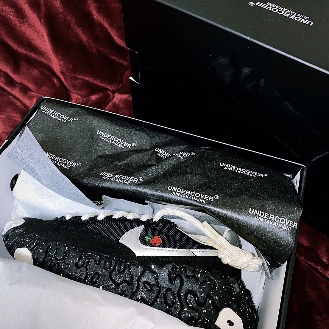 Nike x Undercover Overbreak SP Black 착용 스타일 - 1