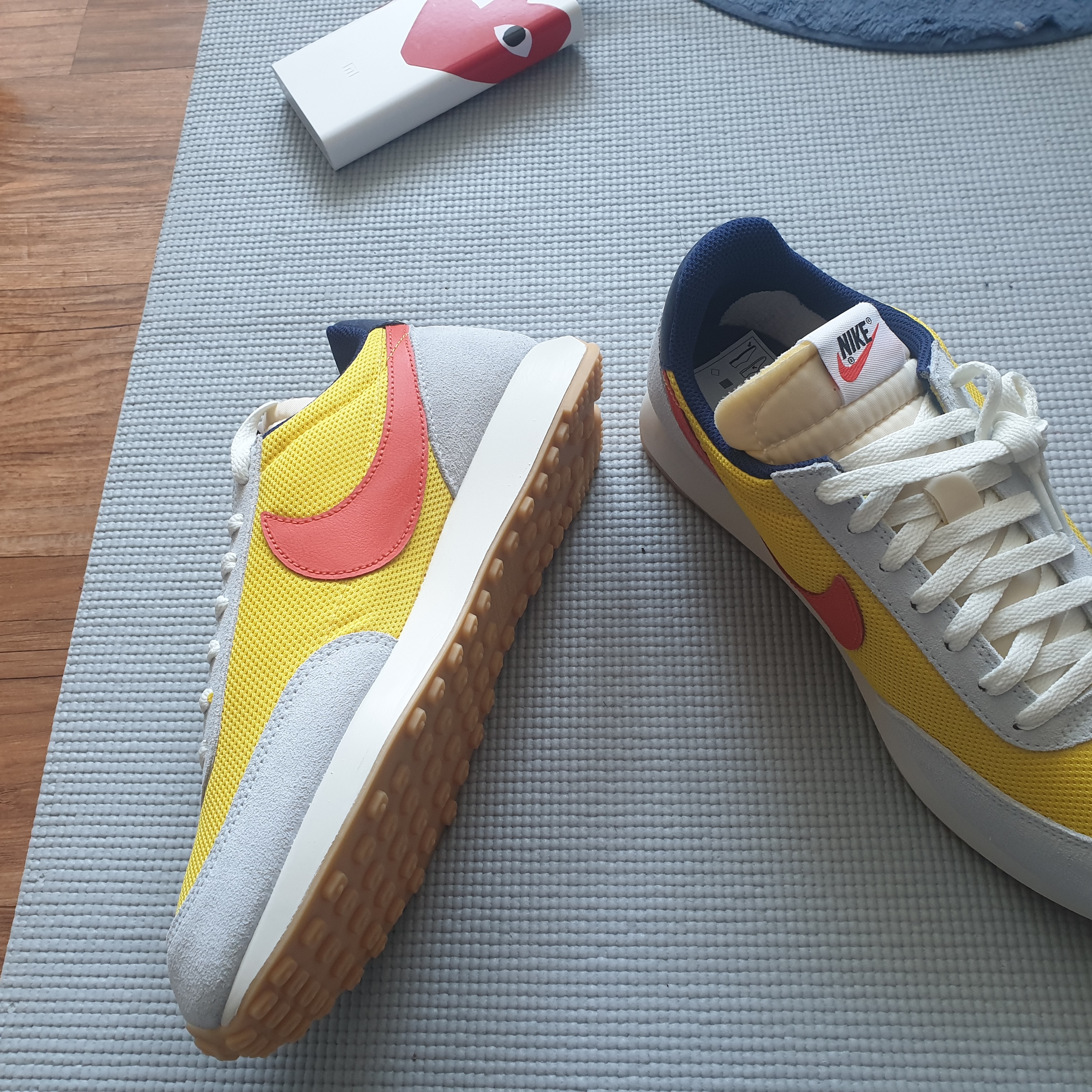 Nike Air Tailwind 79 Blue Tint Tour Yellow 착용 스타일 - 3