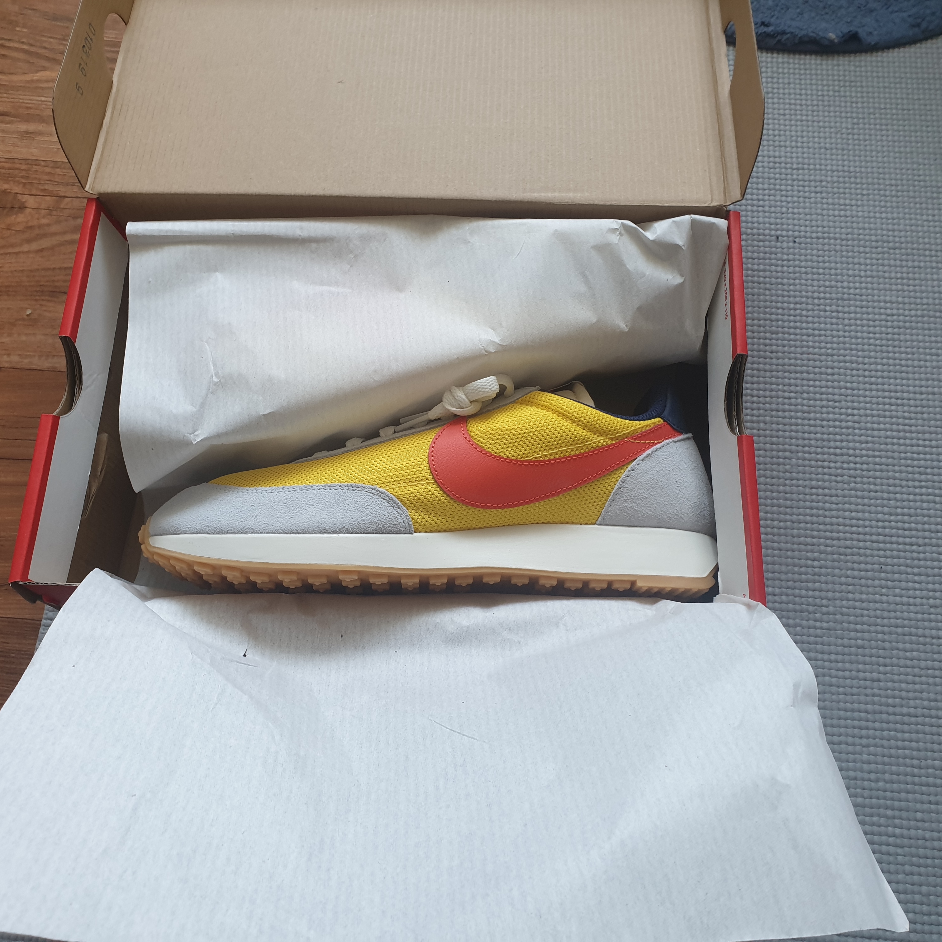 Nike Air Tailwind 79 Blue Tint Tour Yellow 착용 스타일 - 2