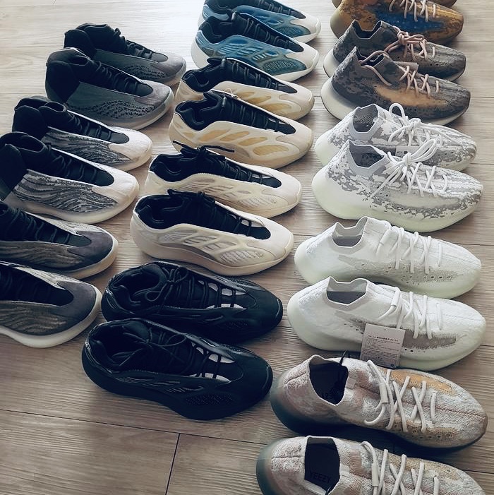 Adidas Yeezy QNTM Barium, Adidas Yeezy Boost 350 V2 Zebra 2017/2019/2020 착용 스타일 - 5