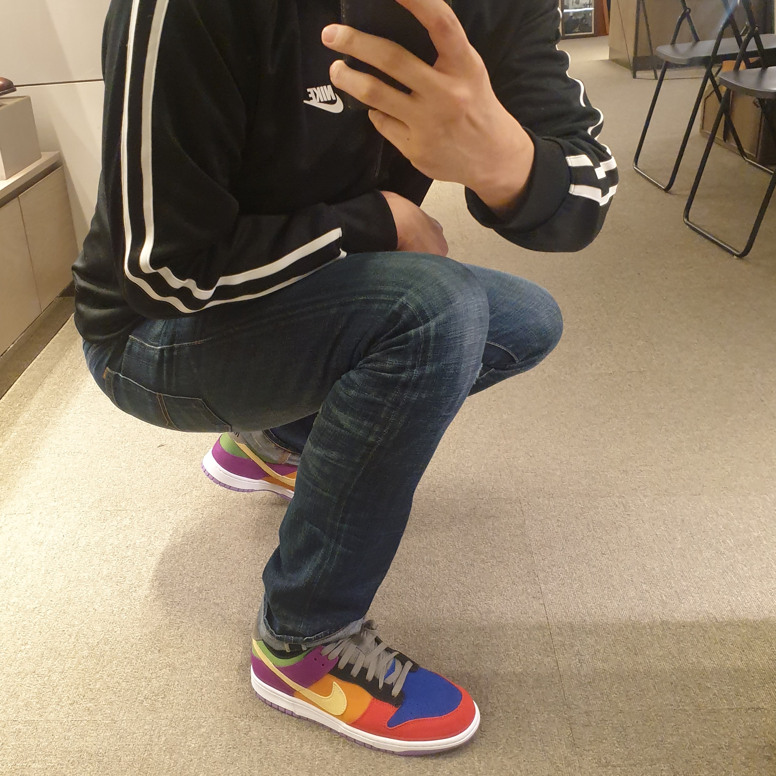 Nike Dunk Low SP Retro Viotech 2019 착용 스타일