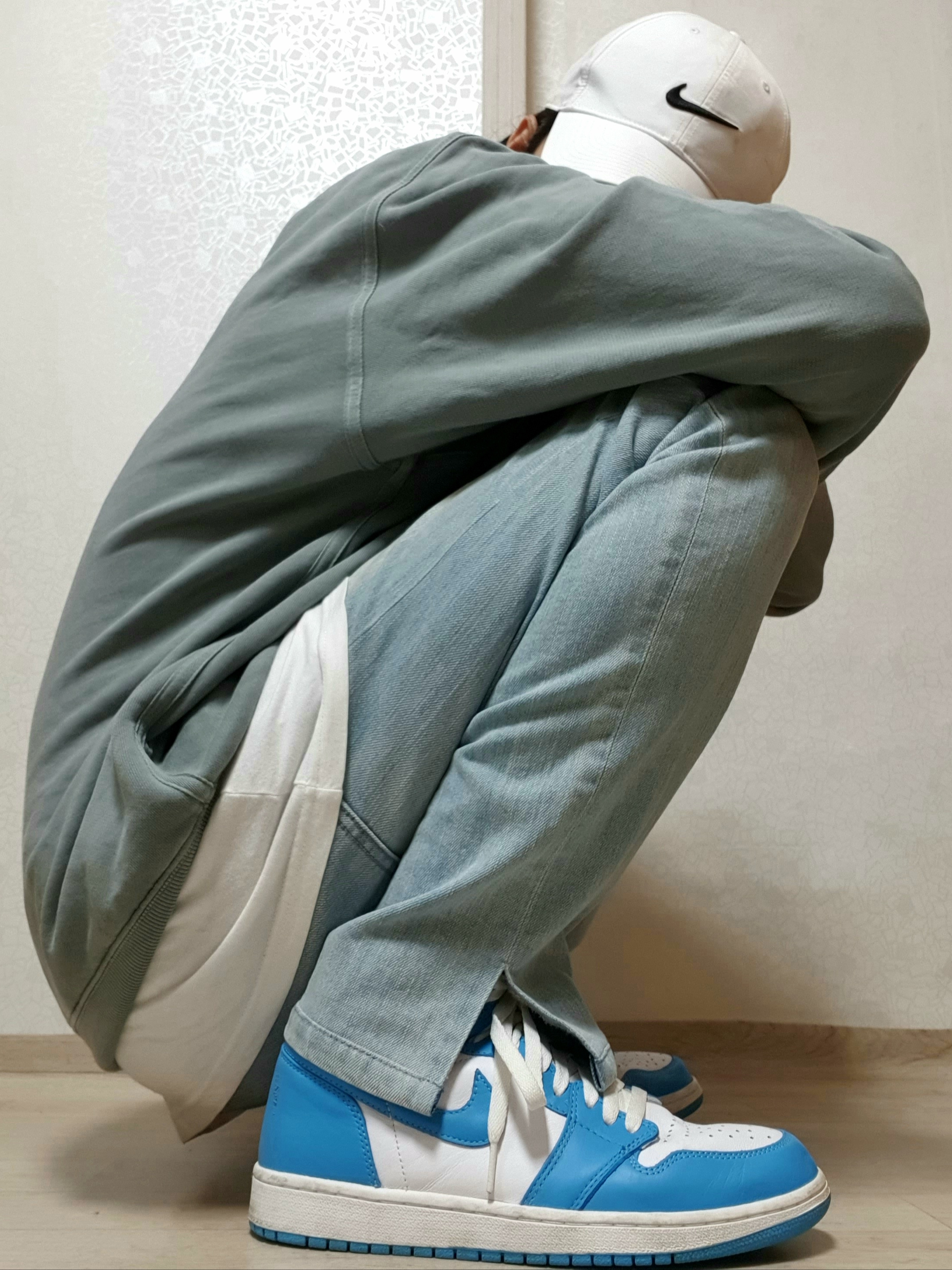 Jordan 1 Retro UNC 착용 스타일