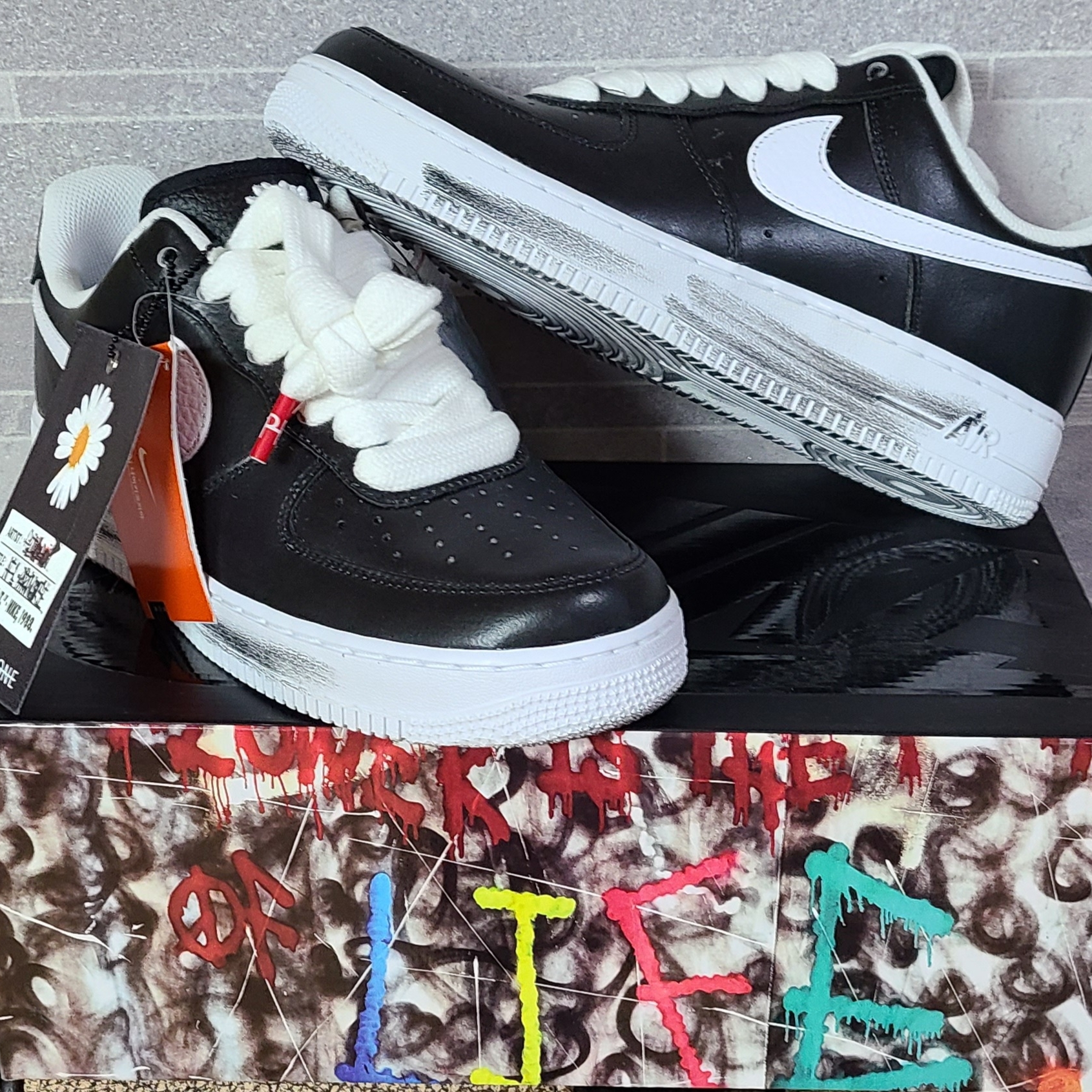 Nike x Peaceminusone Air Force 1 Low Para-Noise 착용 스타일 - 3