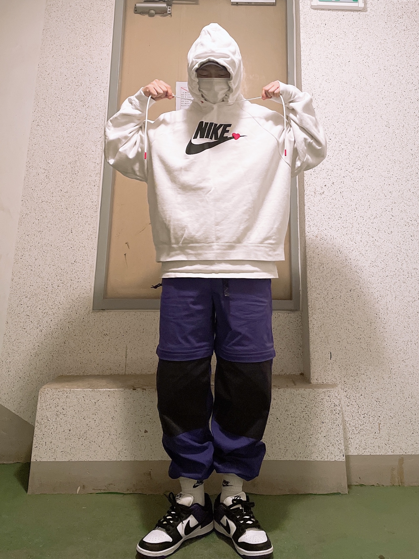 Nike SB Dunk Low Pro Court Purple 착용 스타일