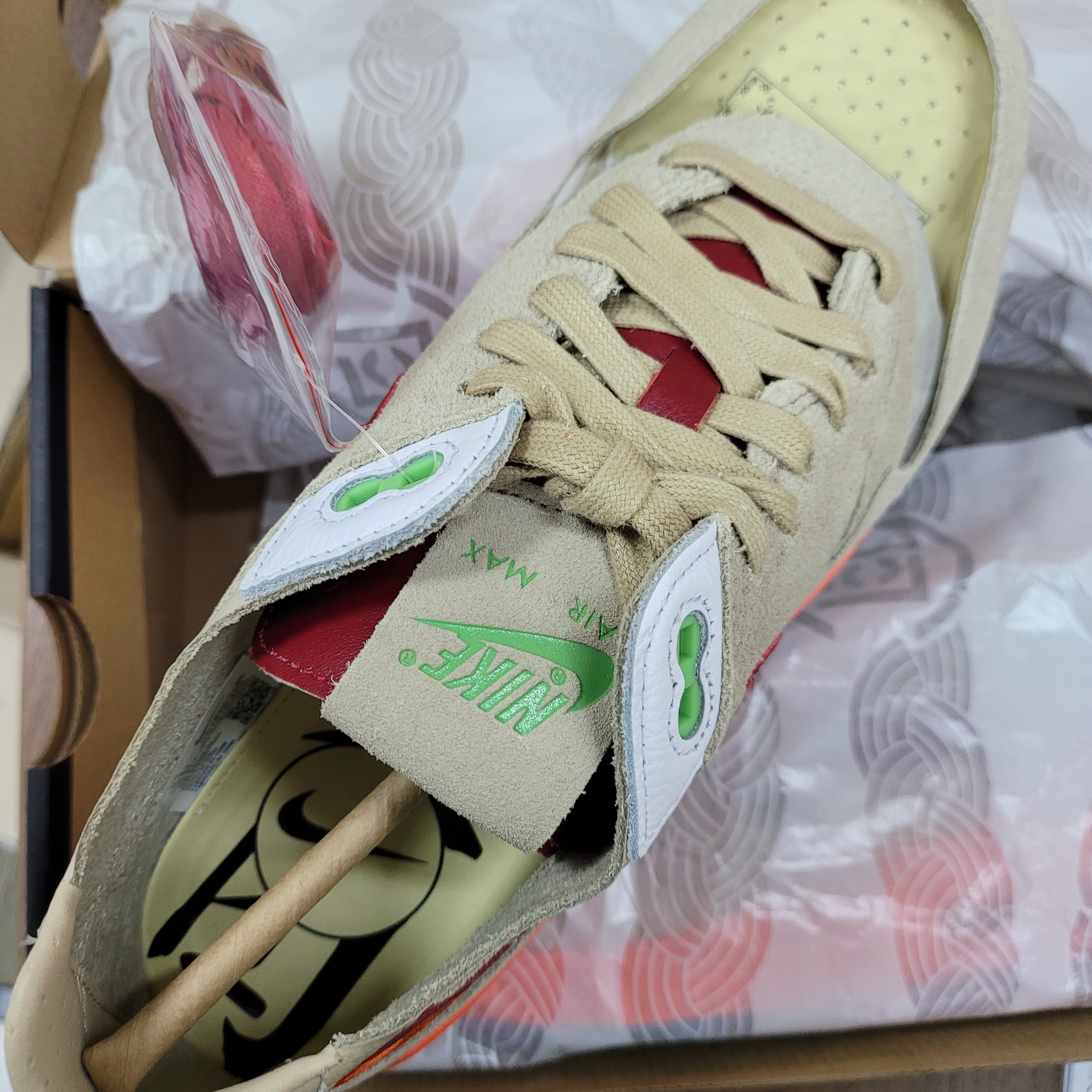 Nike x Clot Air Max 1 Net 착용 스타일 - 4