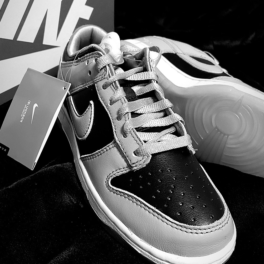 (W) Nike Dunk Low SP College Navy 착용 스타일 - 2