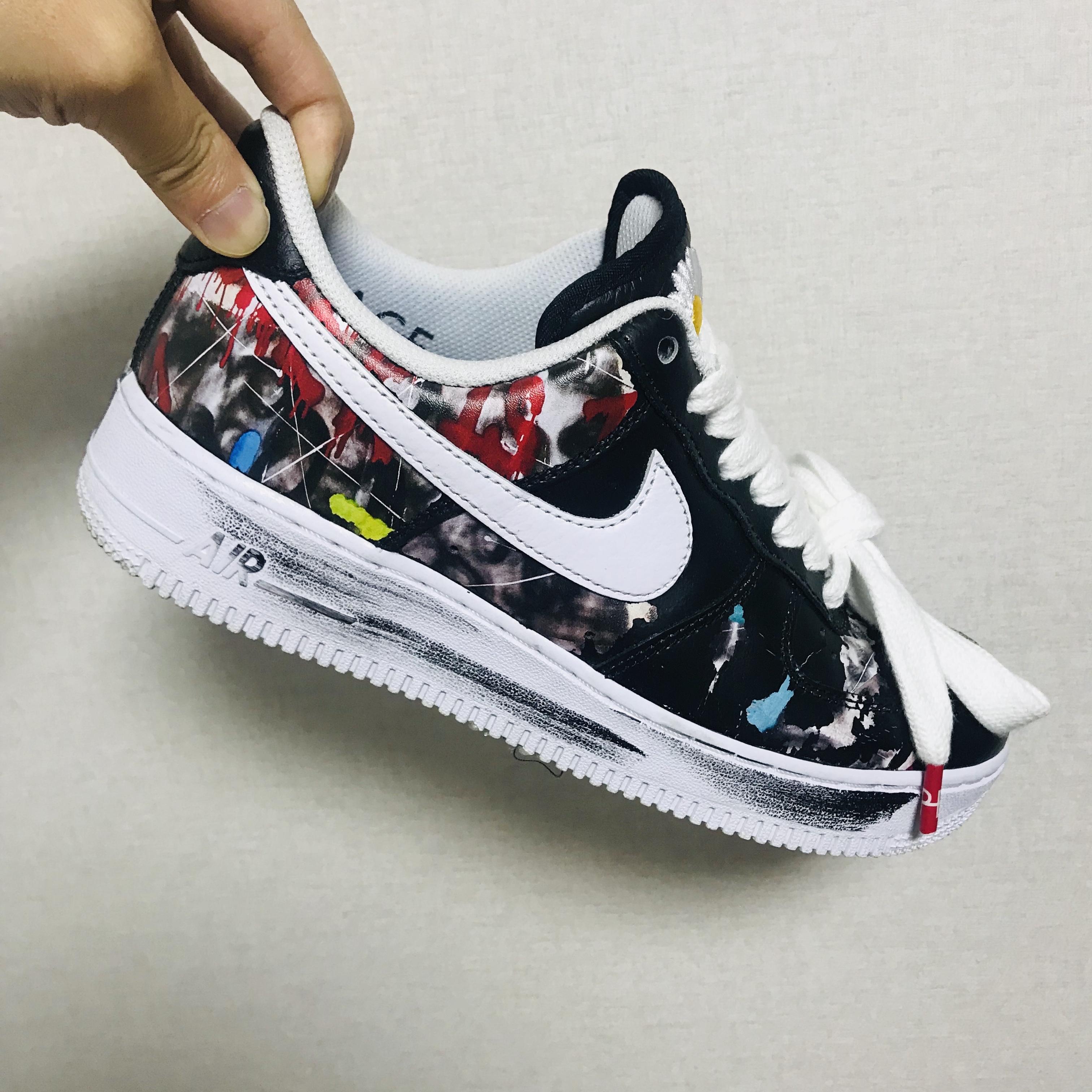 Nike x Peaceminusone Air Force 1 Low Para-Noise 착용 스타일 - 1