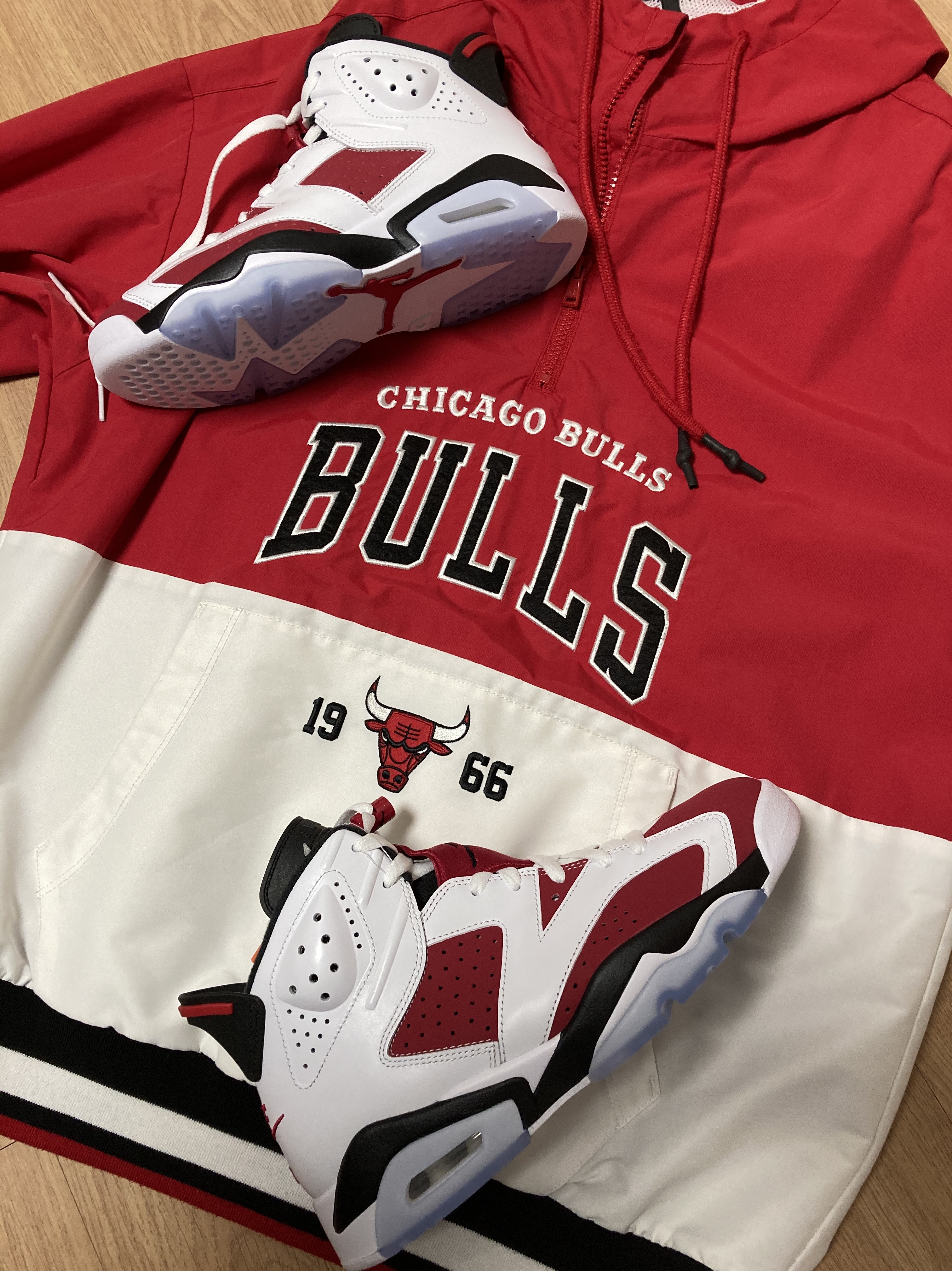 Jordan 6 Retro Carmine 2021 착용 스타일