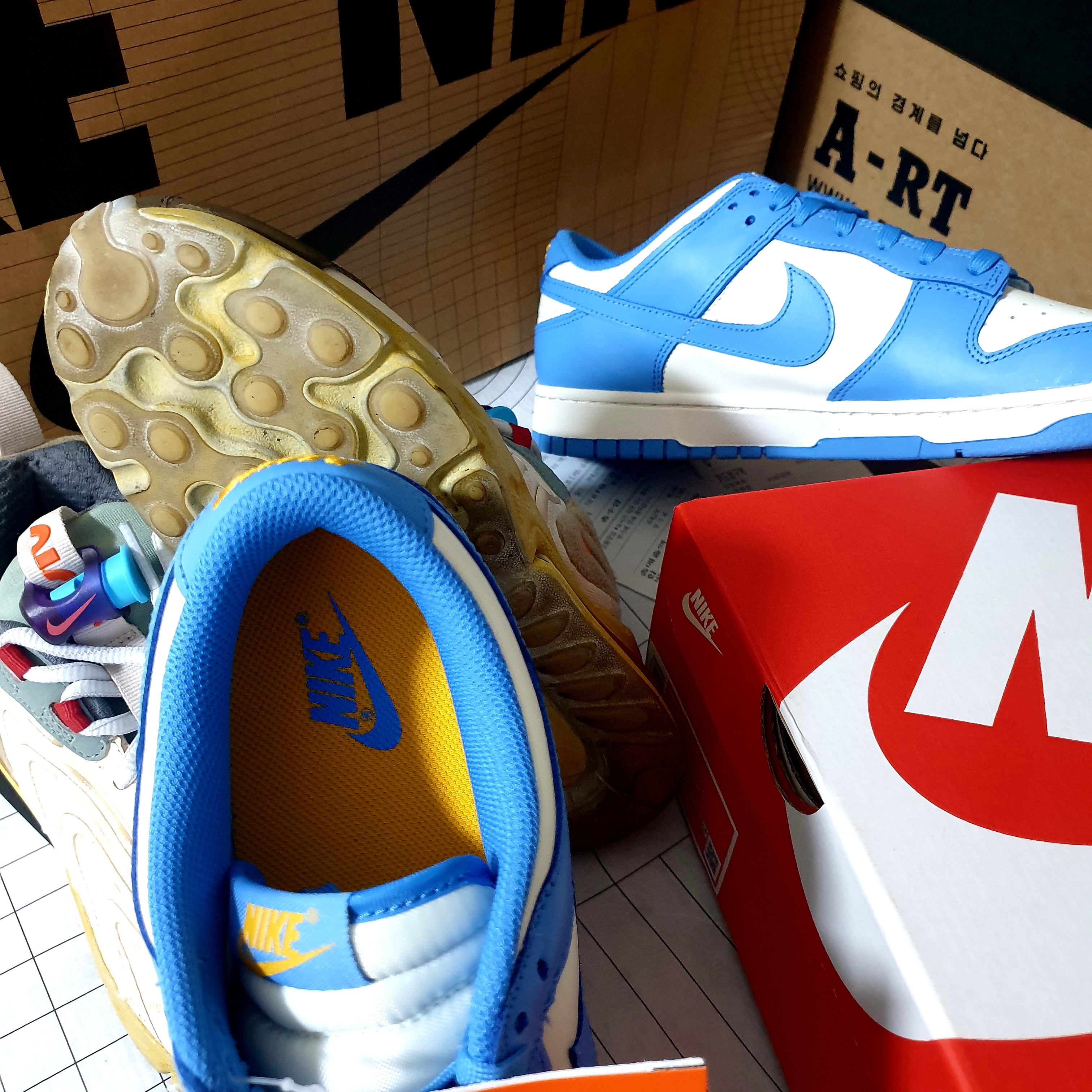 (W) Nike Dunk Low Coast 착용 스타일 - 4