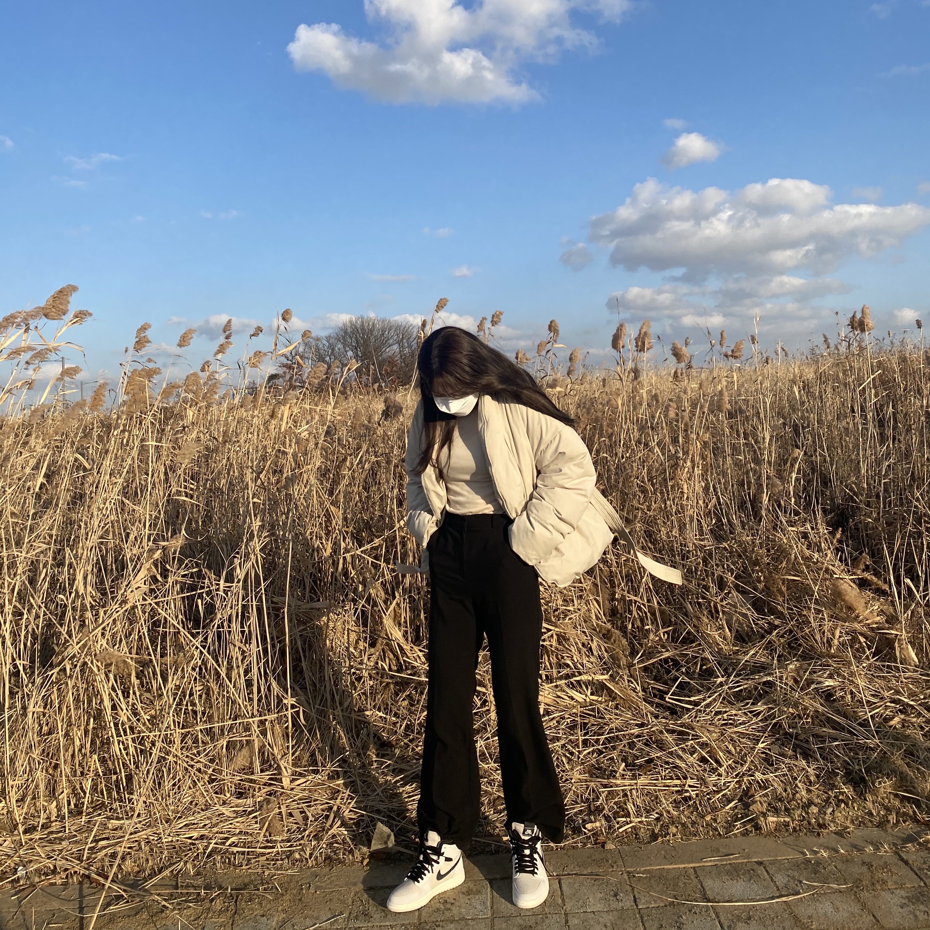 (W) Jordan 1 Zoom Air CMFT Summit Sail 착용 스타일