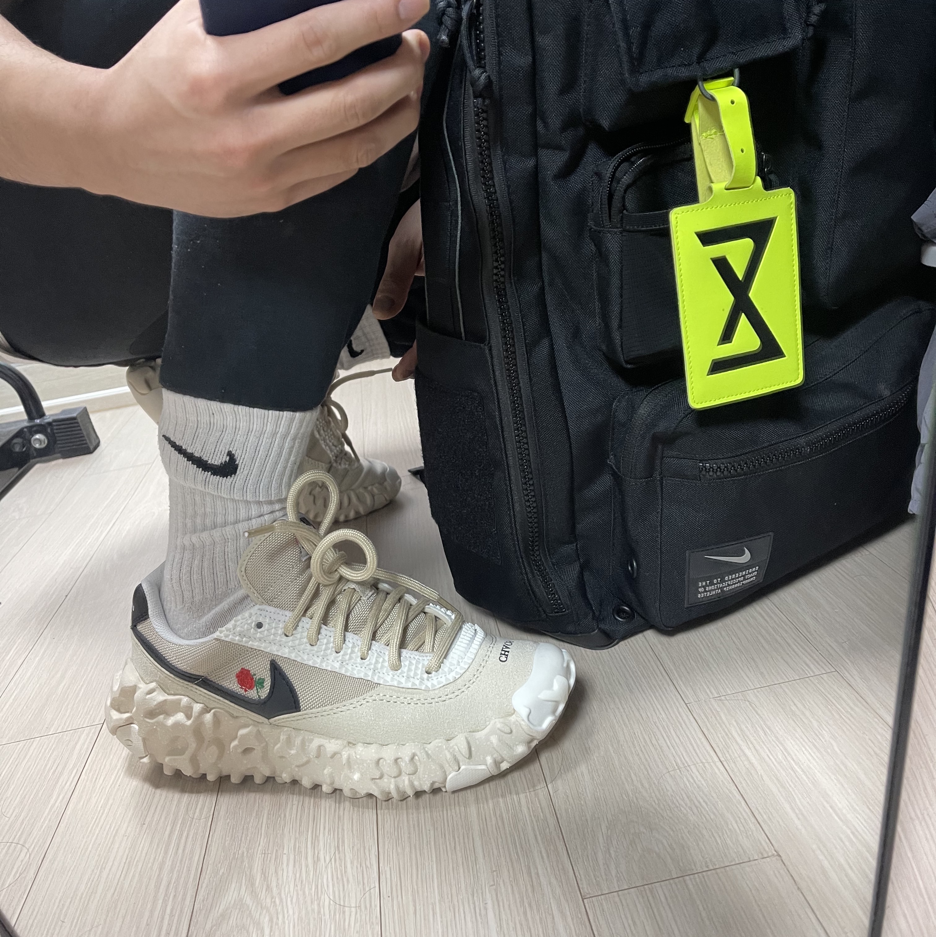 Nike x Undercover Overbreak SP Overcast 착용 스타일 - 2