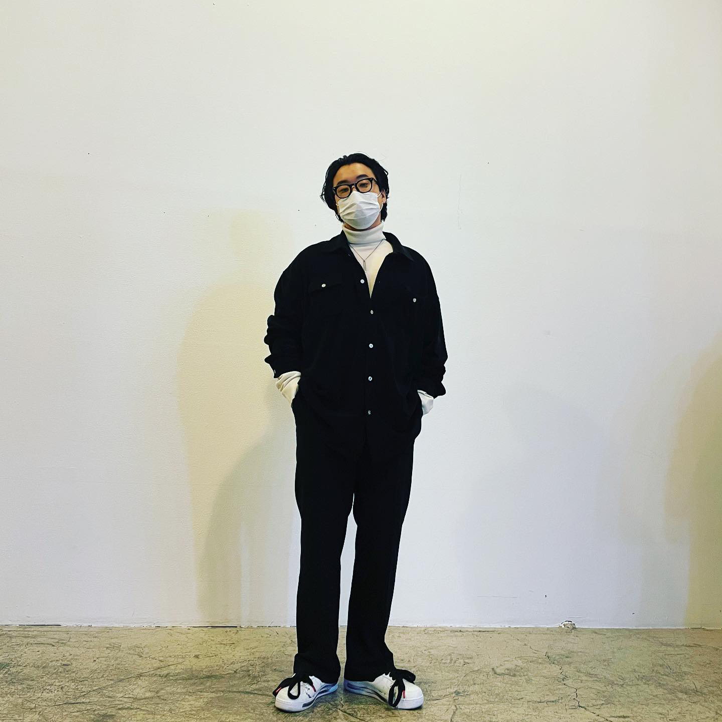 Nike x Peaceminusone Air Force 1 Low Para-Noise 2.0 착용 스타일