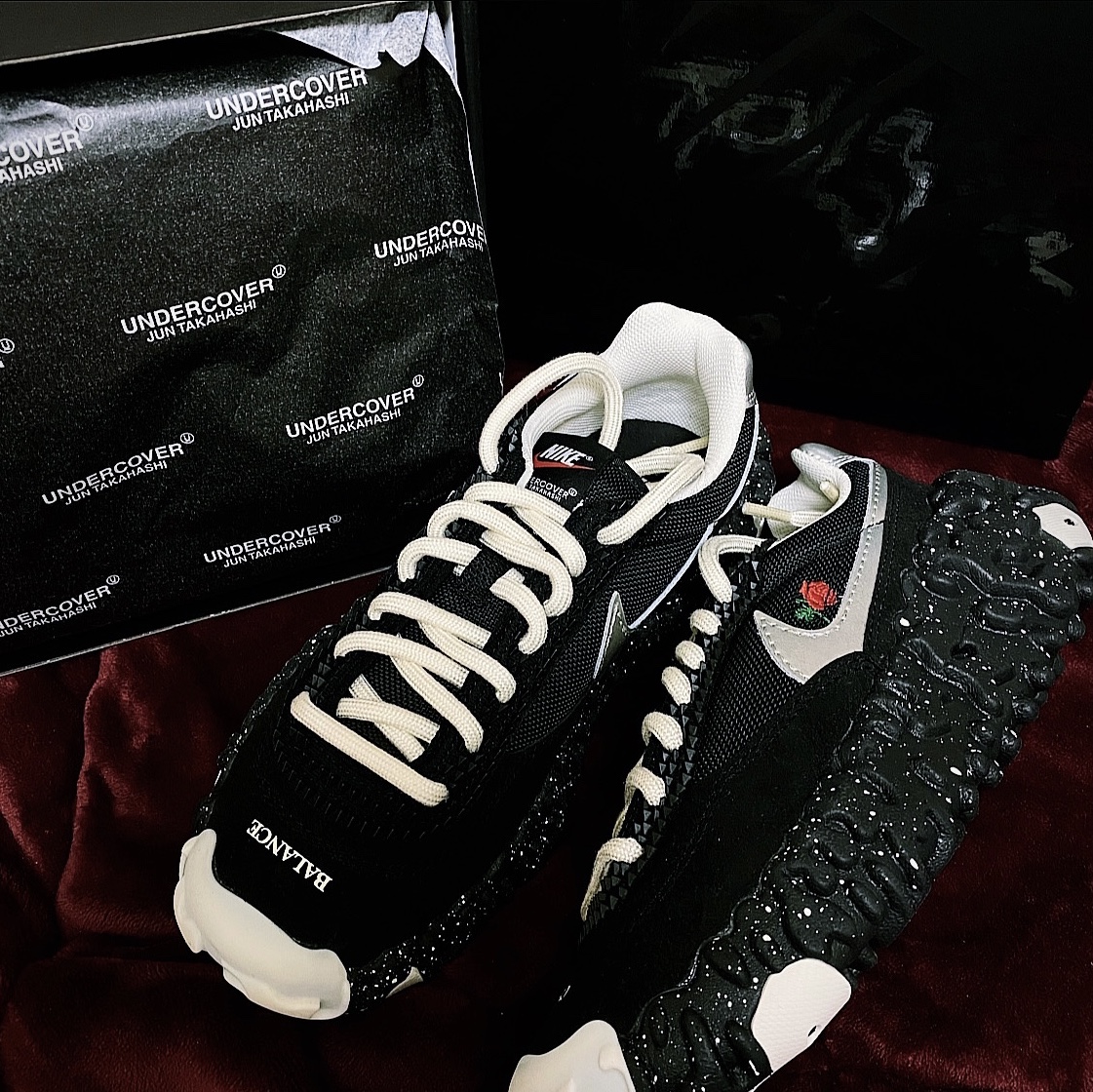 Nike x Undercover Overbreak SP Black 착용 스타일 - 2