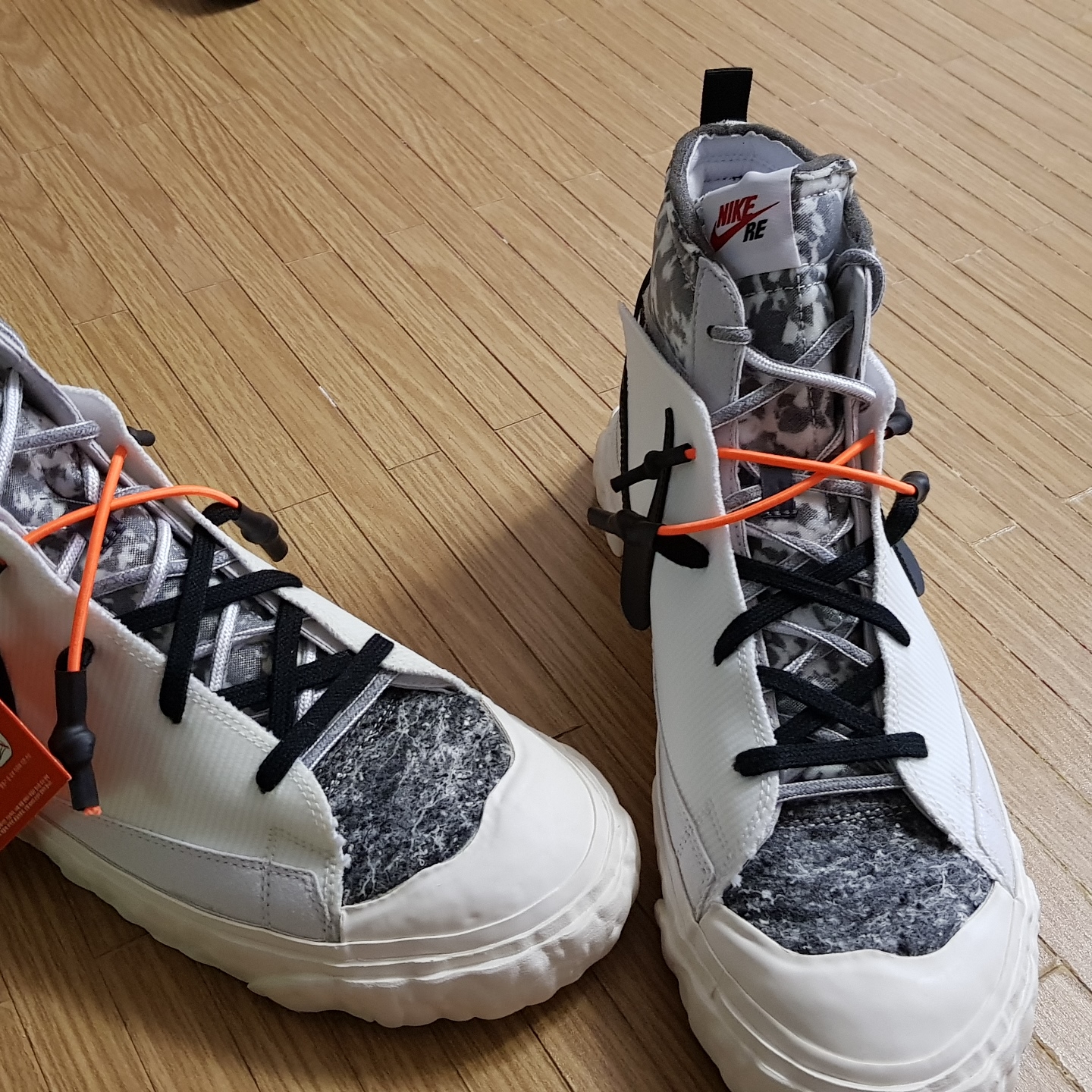 Nike x Readymade Blazer Mid White 착용 스타일 - 5