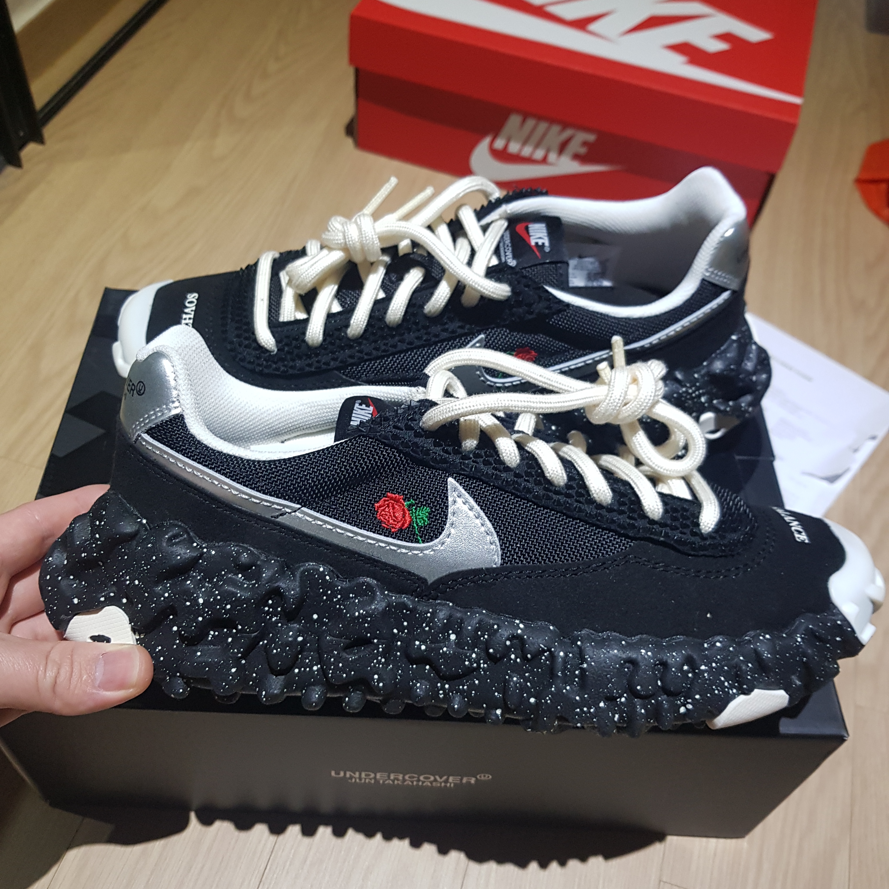Nike x Undercover Overbreak SP Black 착용 스타일