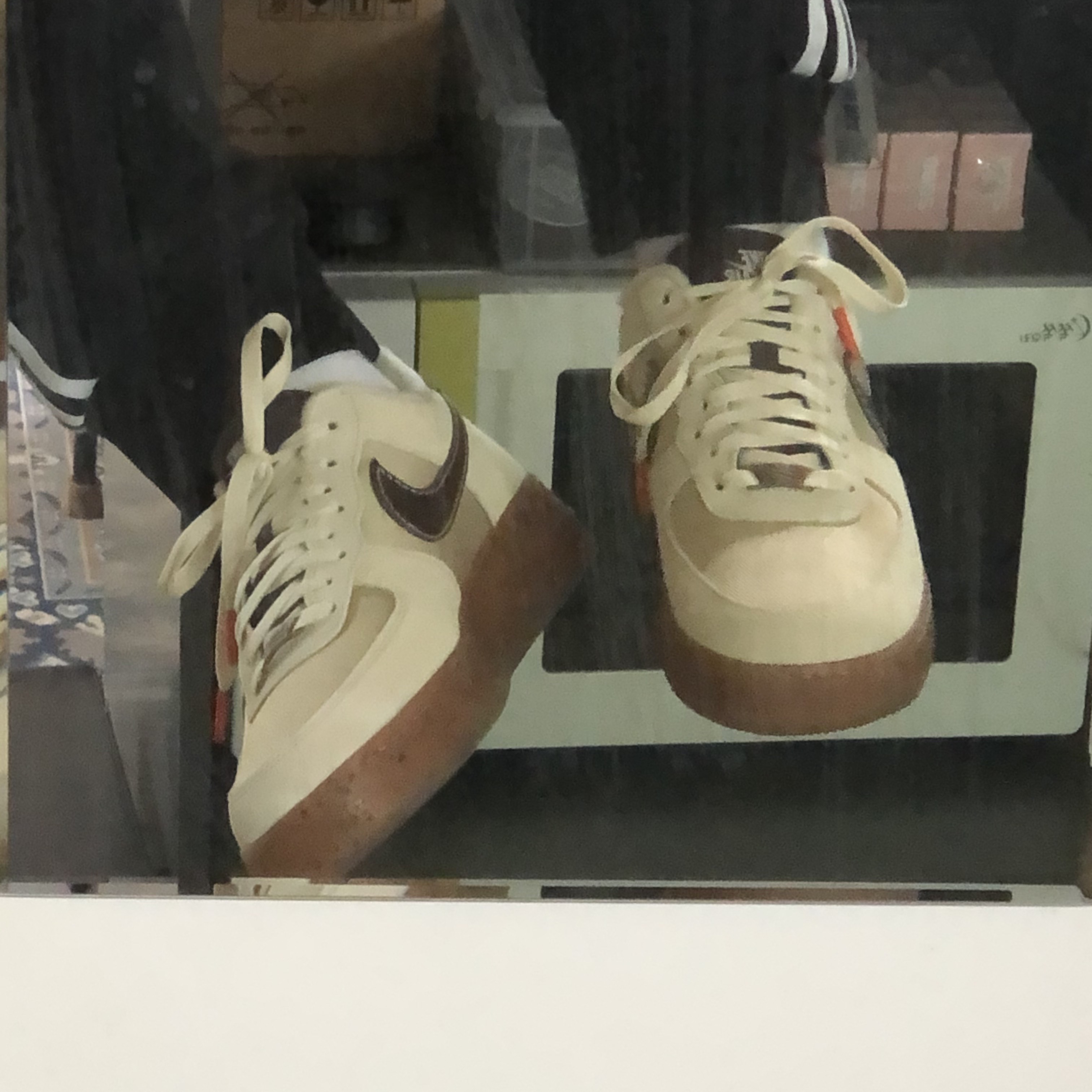 Nike Air Force 1 '07 LV8 Coffee 착용 스타일 - 4