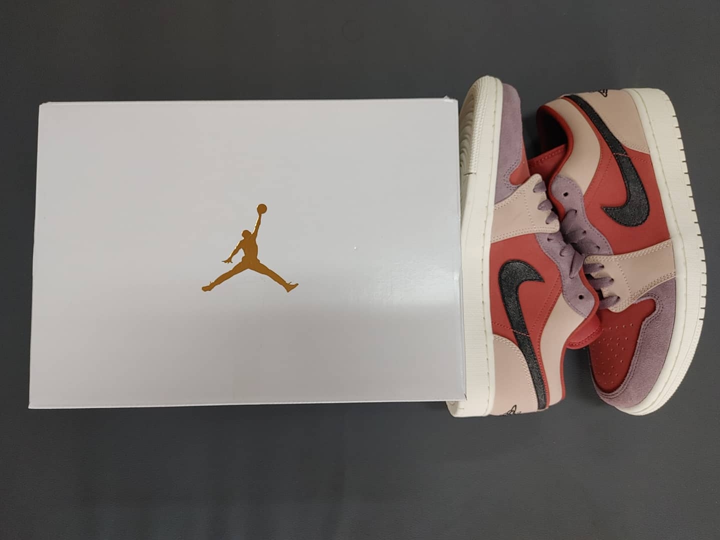 (W) Jordan 1 Low Canyon Rust 착용 스타일 - 3