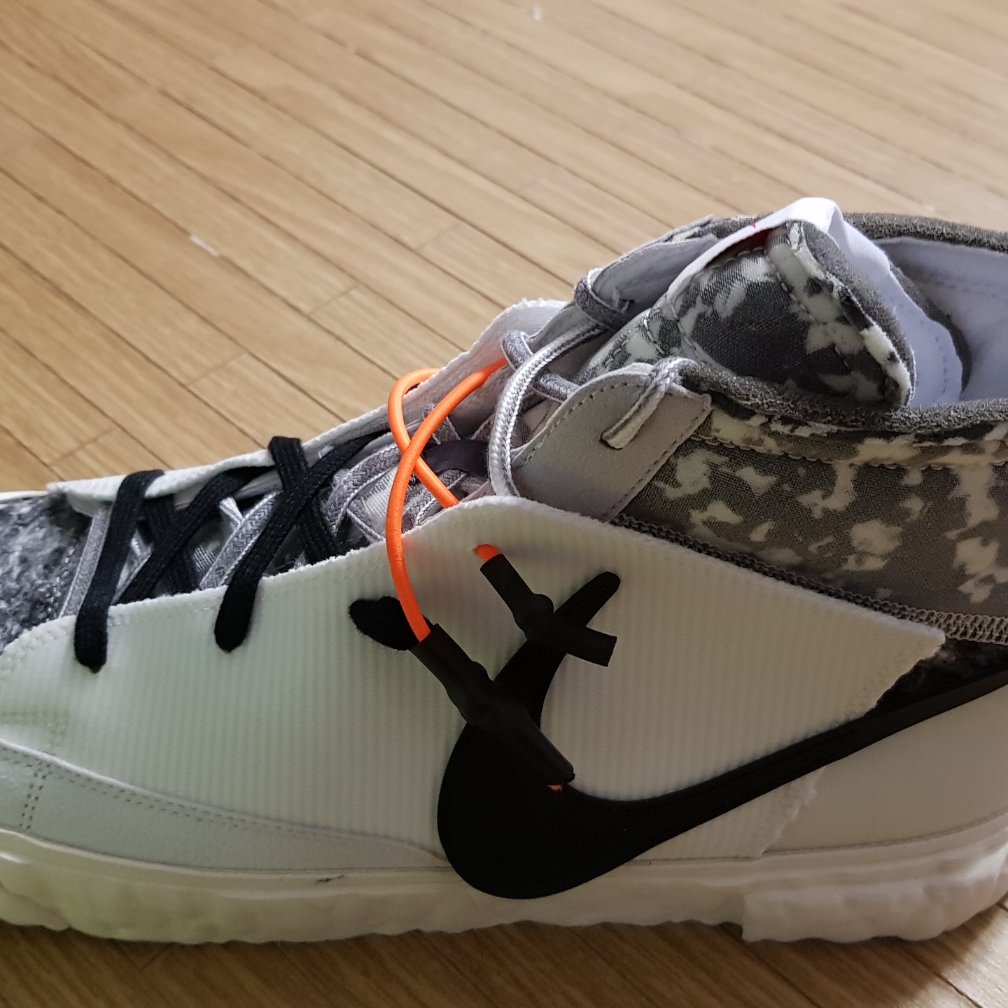 Nike x Readymade Blazer Mid White 착용 스타일 - 3