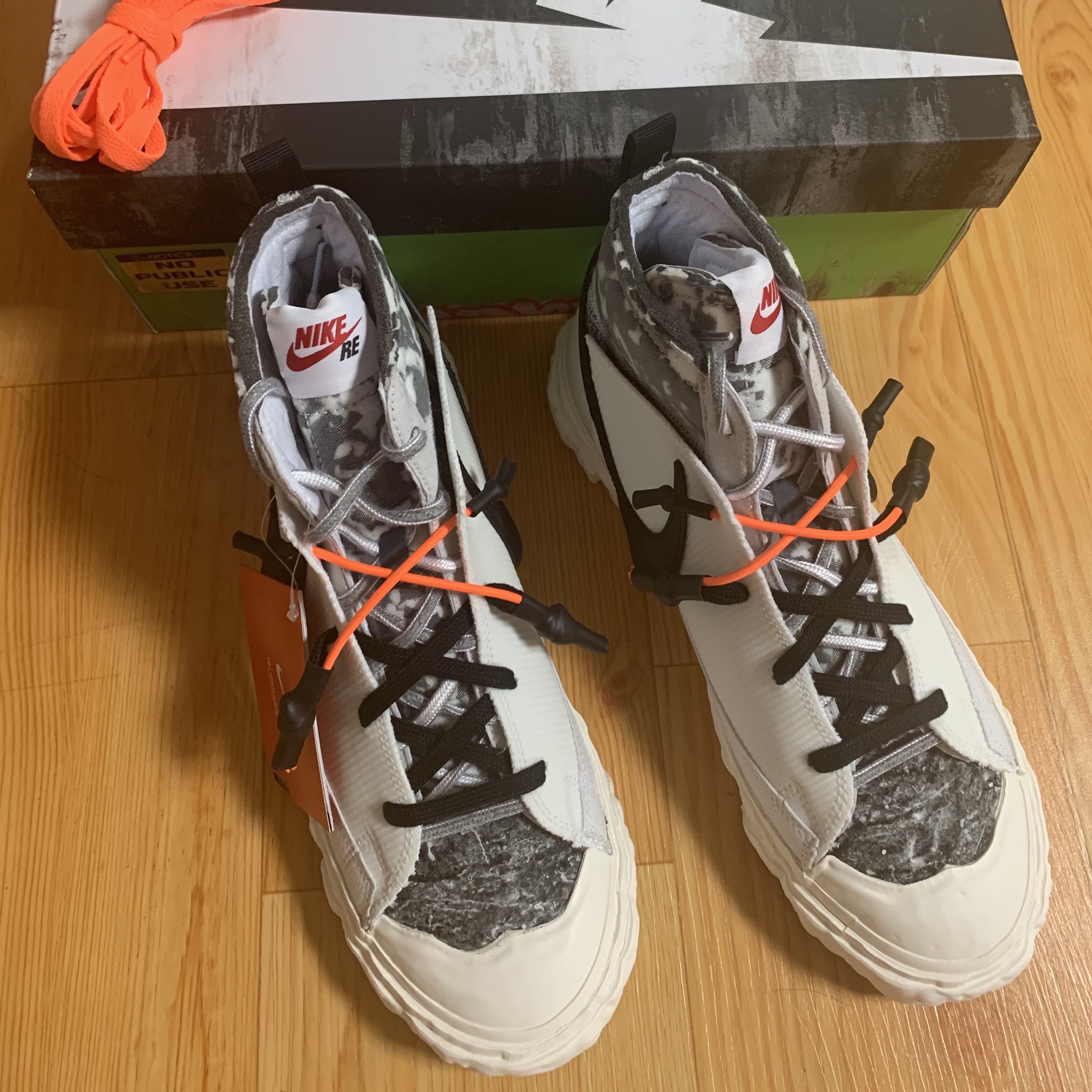 Nike x Readymade Blazer Mid White 착용 스타일