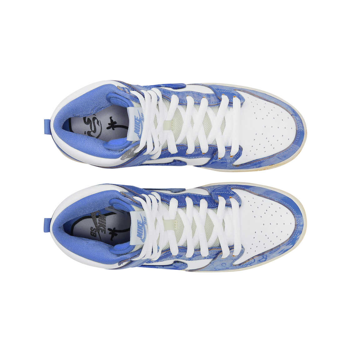 나이키 x 카펫 컴퍼니 SB 덩크 하이 프리미엄 QS 로얄 펄스(Nike x Carpet Company SB Dunk High PRM QS Royal Pulse) - 3