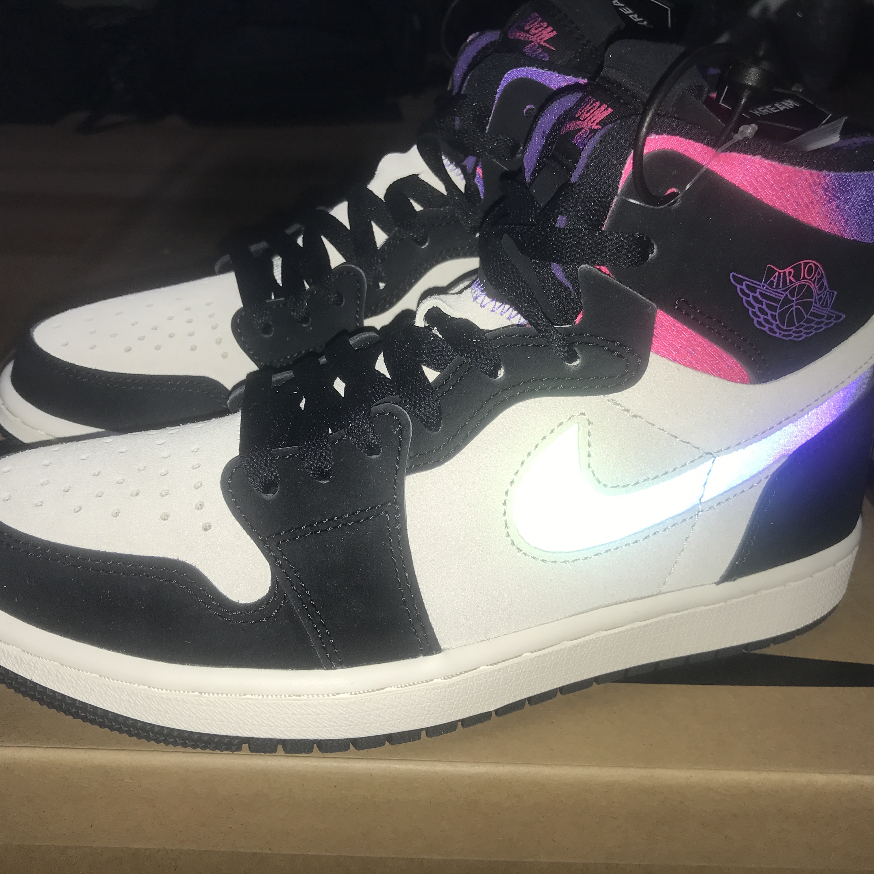 Jordan 1 x Paris Saint-Germain Zoom Air CMFT 착용 스타일 - 2