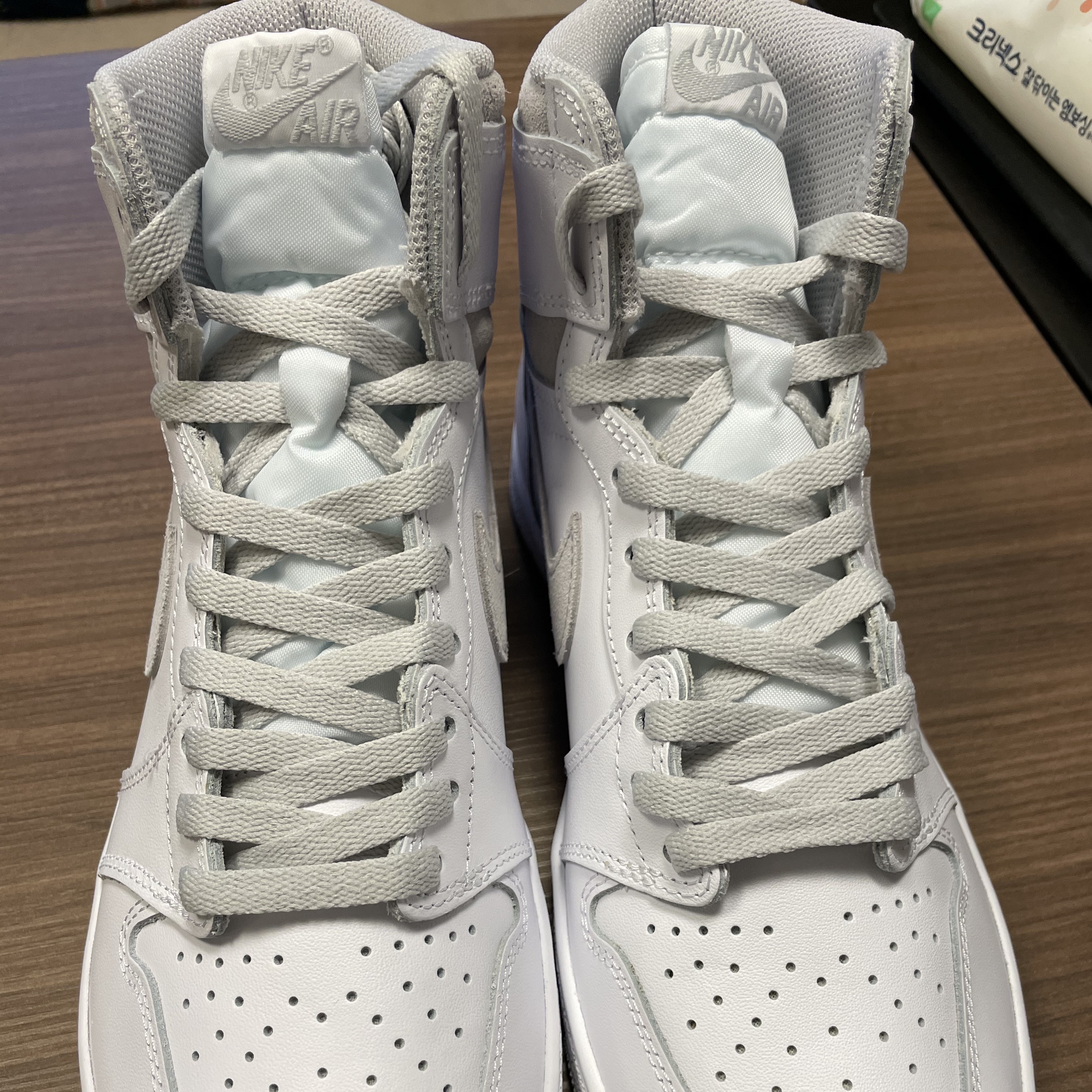 Jordan 1 High 85 Neutral Grey 착용 스타일 - 3