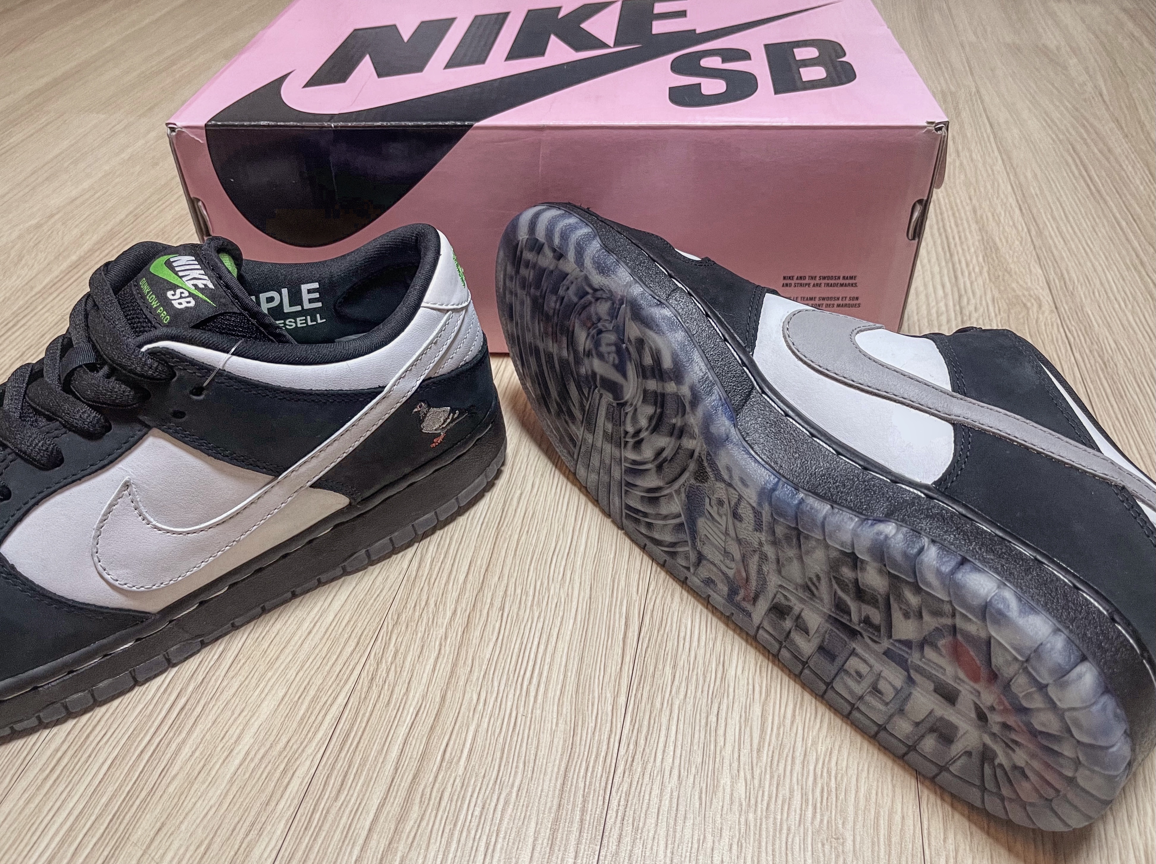 Nike x Staple SB Dunk Low Panda Pigeon 착용 스타일 - 2