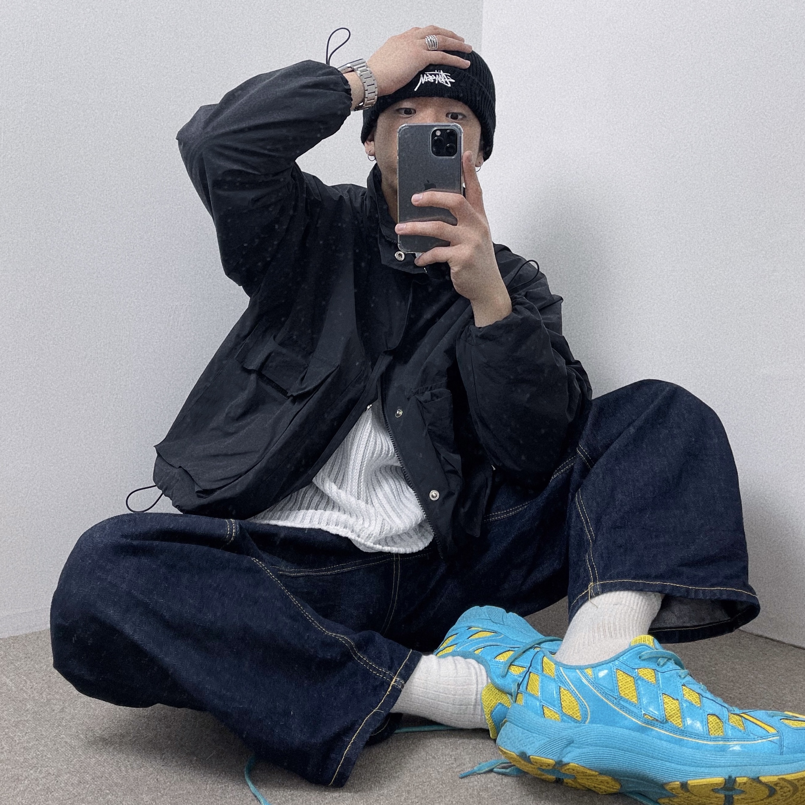 Asics x Kiko Kostadinov Gel-Kiril Ice Mint 착용 스타일