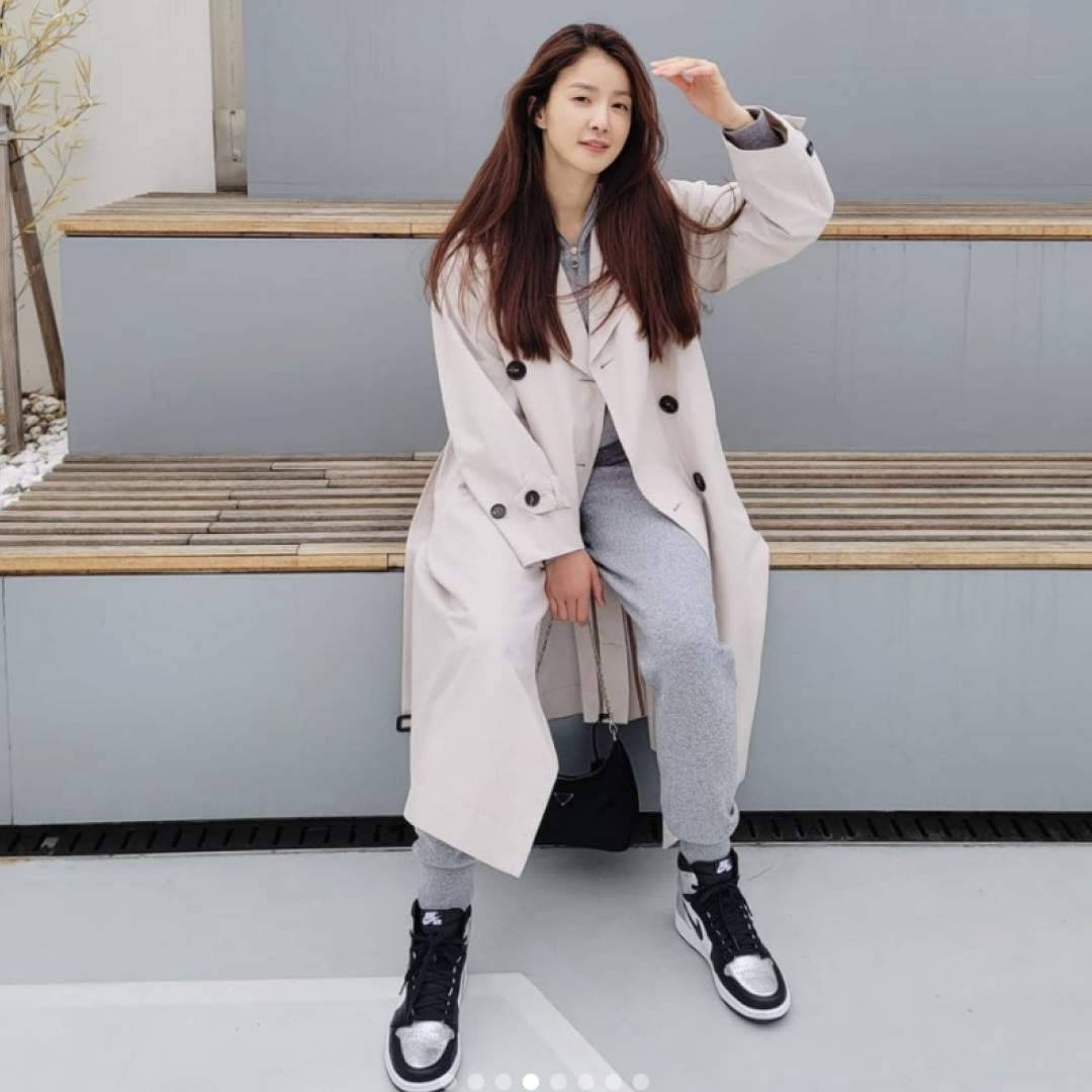 (W) Jordan 1 Retro High OG Silver Toe 착용 스타일 - 2