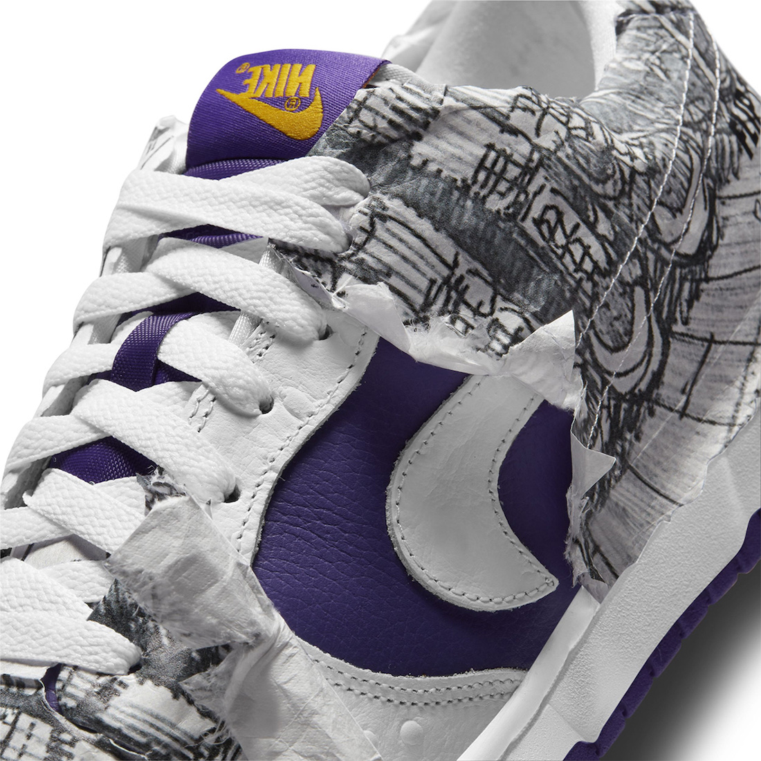 (W) Nike Dunk Low SE Flip, Nike Dunk High LE CO.JP Reverse City Attack 착용 스타일 - 4