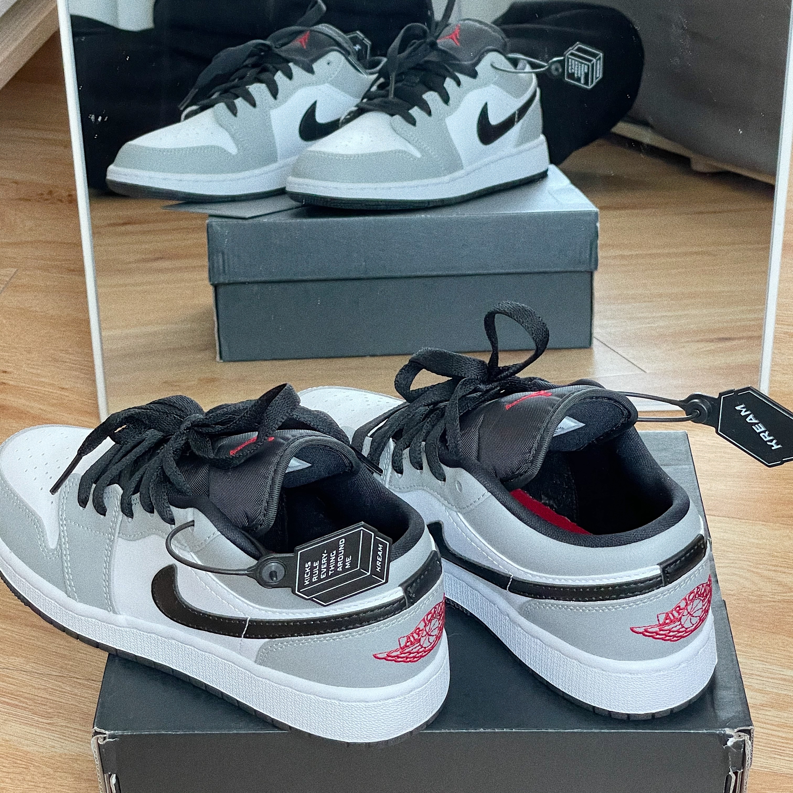 Jordan 1 Low Light Smoke Grey 착용 스타일 - 4