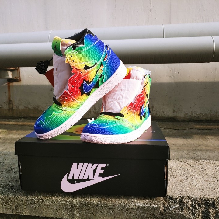 Jordan 1 x J Balvin Retro High OG 착용 스타일