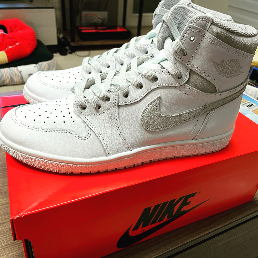 Jordan 1 High 85 Neutral Grey 착용 스타일 - 1