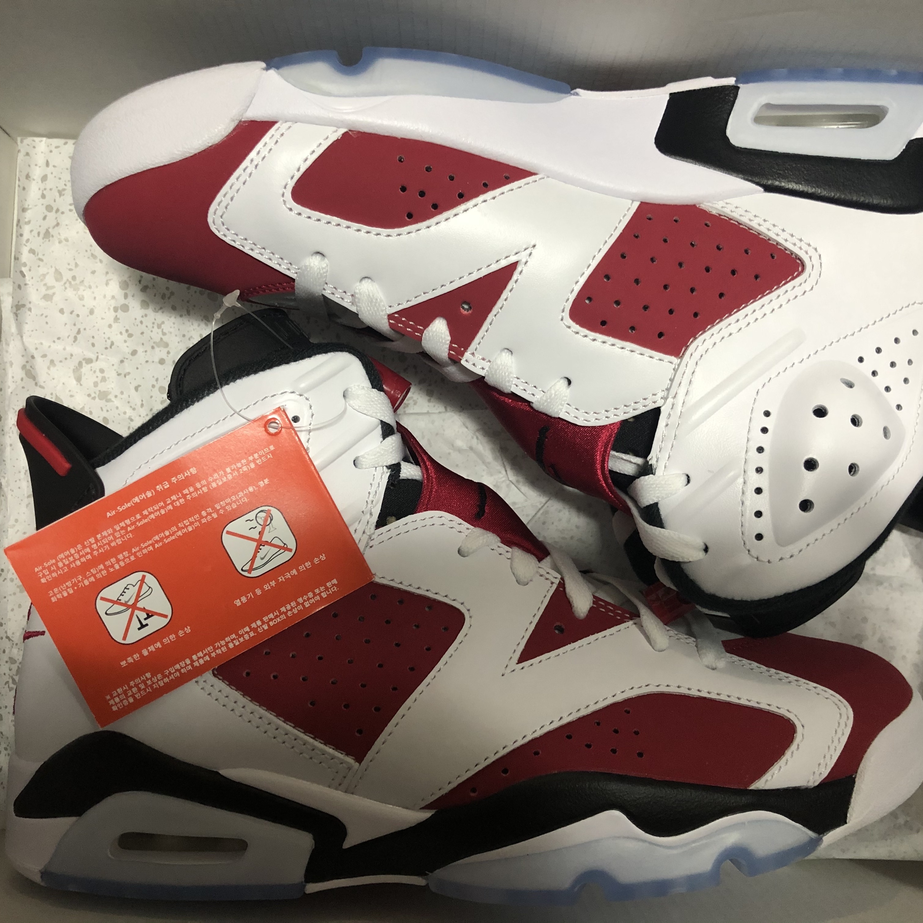 Jordan 6 Retro Carmine 2021 착용 스타일
