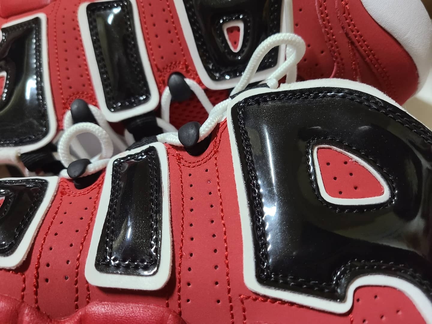 (GS) Nike Air More Uptempo 96 Bulls 2016, (GS) Nike Air More Uptempo 96 Bulls 2021 착용 스타일 - 2