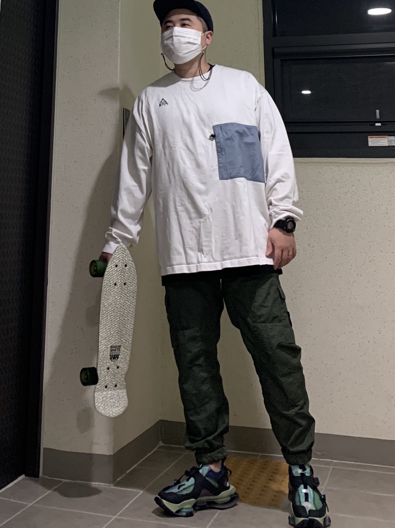 Nike ISPA Road Warrior Clear Jade 착용 스타일
