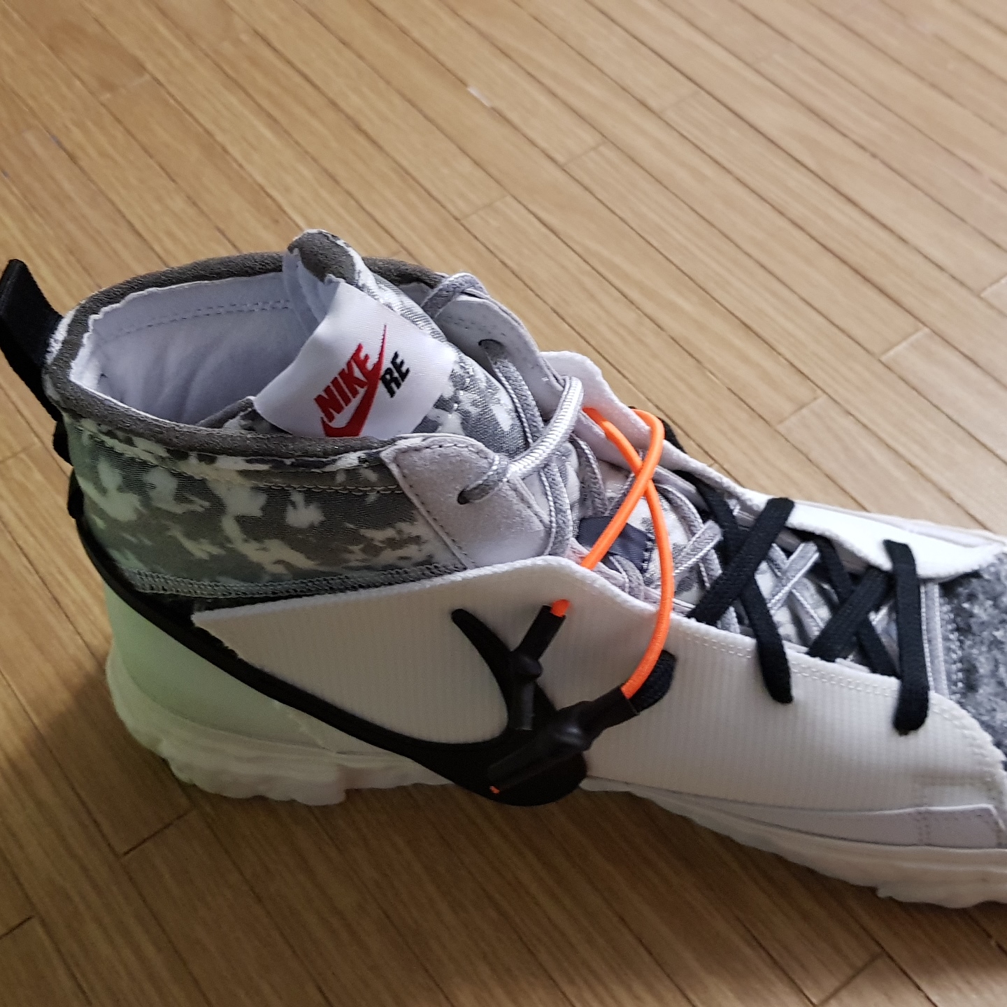 Nike x Readymade Blazer Mid White 착용 스타일 - 4