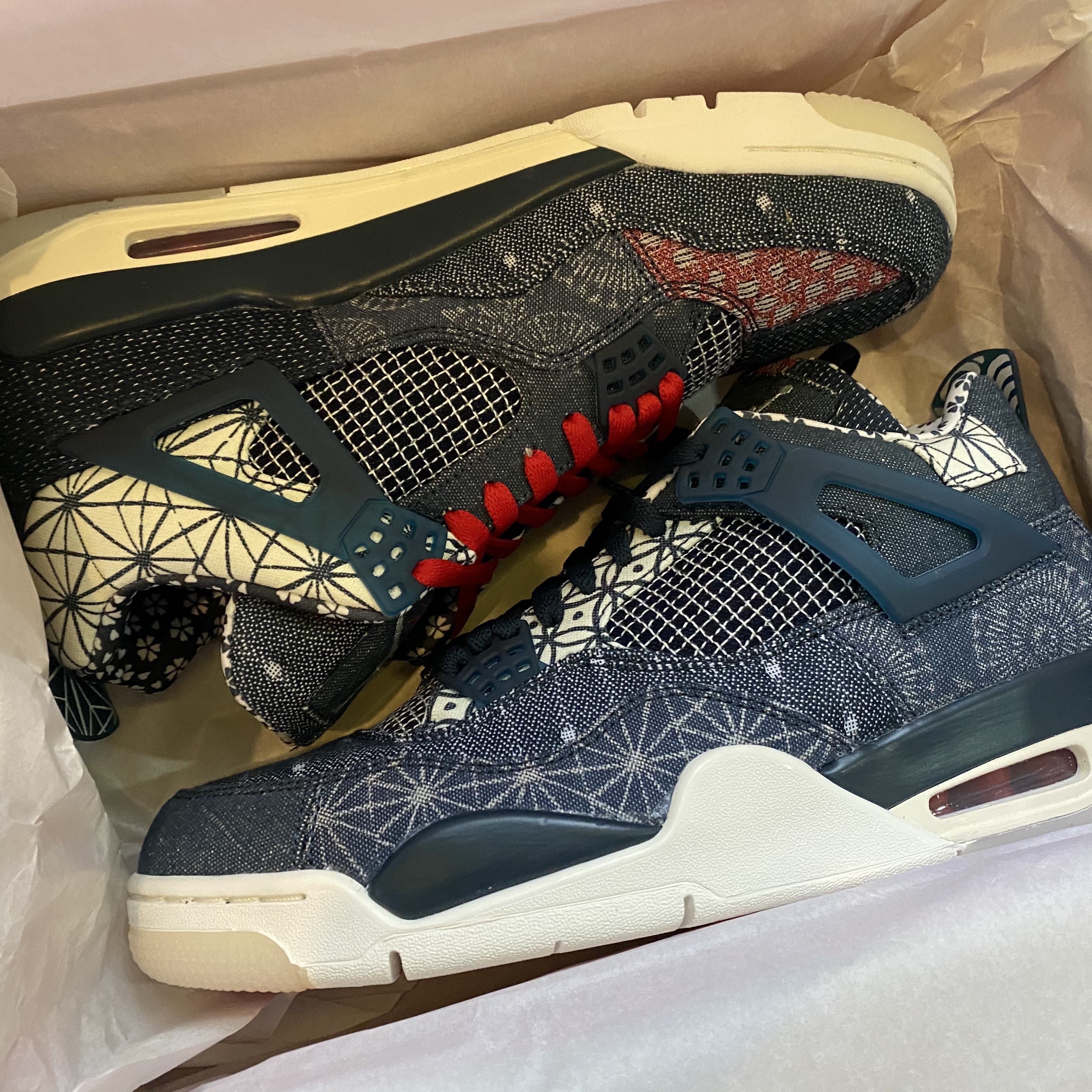 Jordan 4 Retro SE Deep Ocean 착용 스타일 - 3