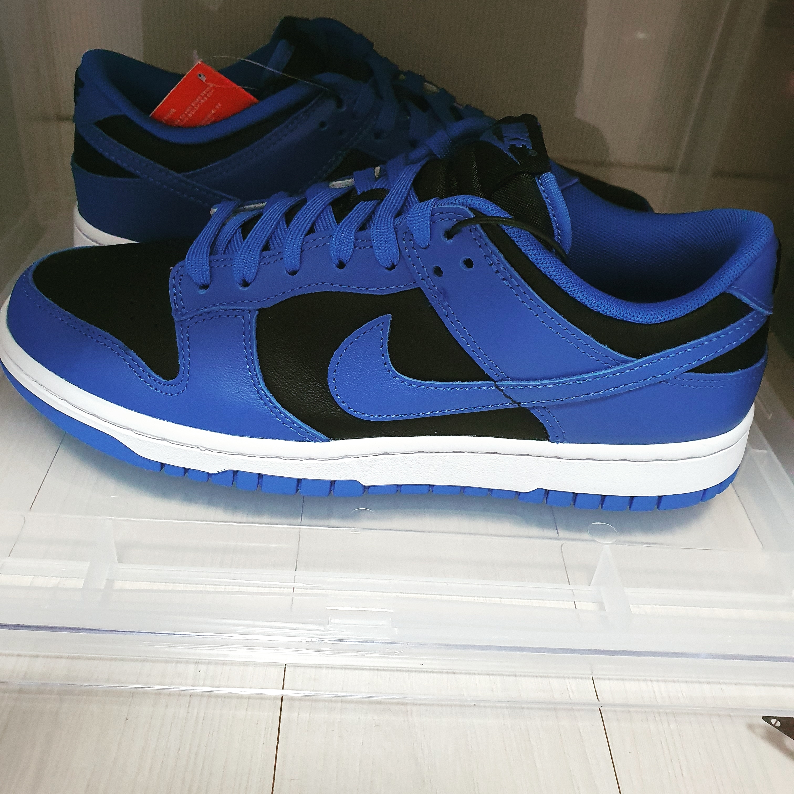 Nike Dunk Low Retro Hyper Cobalt 착용 스타일