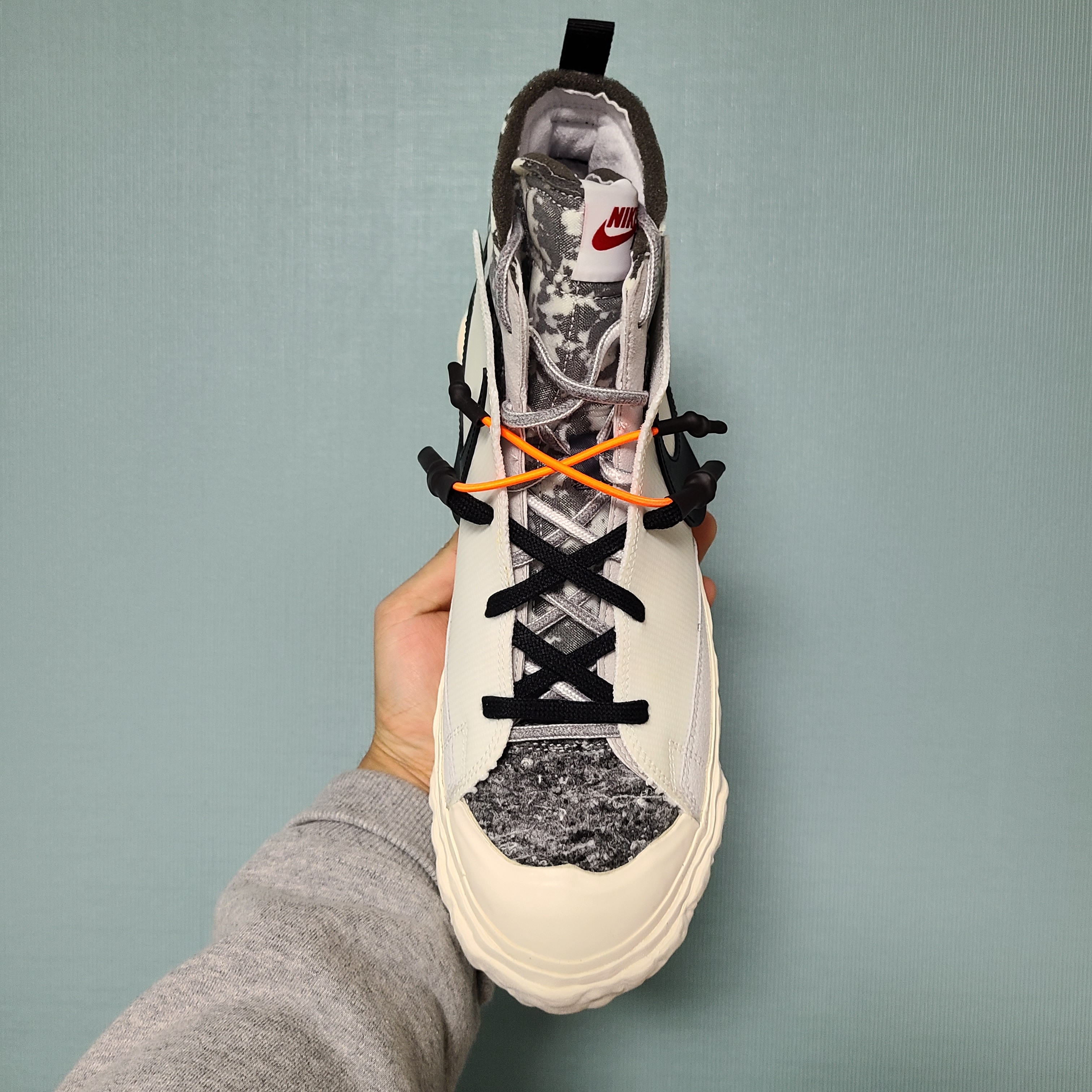 Nike x Readymade Blazer Mid White 착용 스타일 - 2