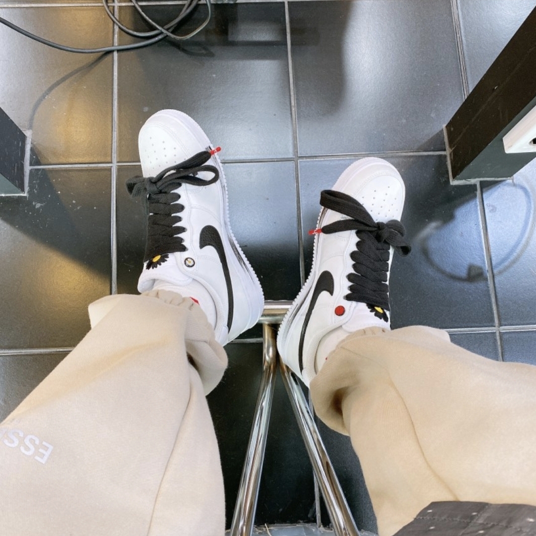 Nike x Peaceminusone Air Force 1 Low Para-Noise 2.0 착용 스타일 - 1